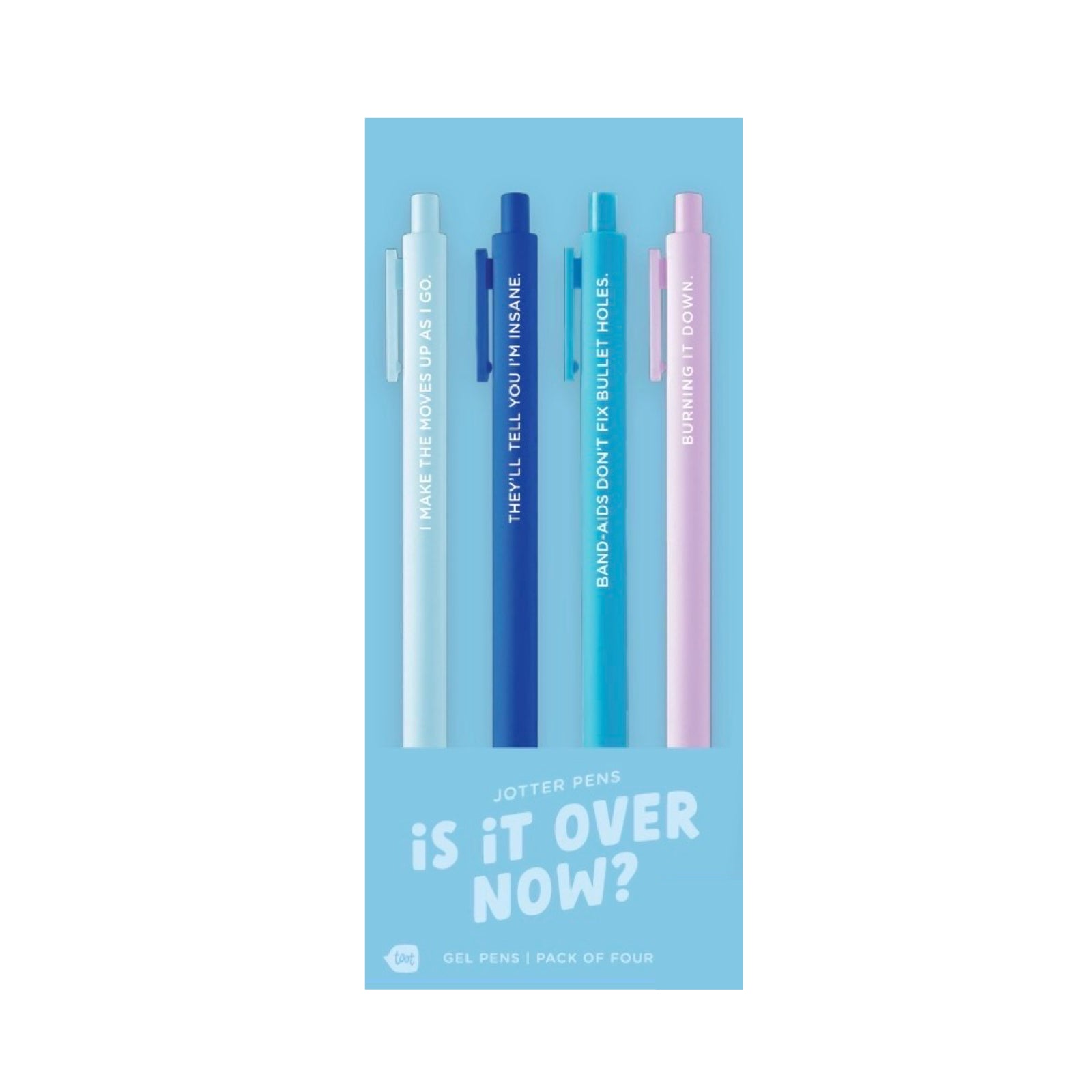 1989 / IS IT OVER NOW Swiftie Jotter Pen Set - bubblegum market