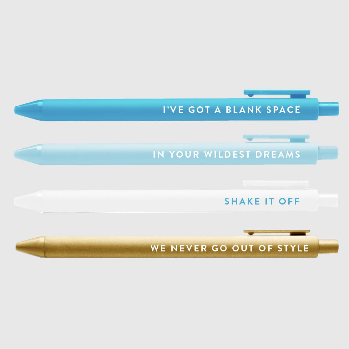 1989 TAYLOR SWIFT Jotter Pen Set - bubblegum market