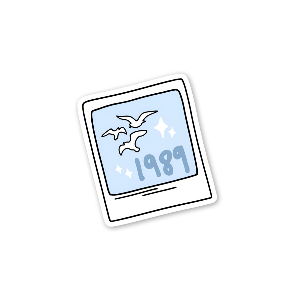 1989 Taylor Swift Polaroid Vinyl Sticker - bubblegum market