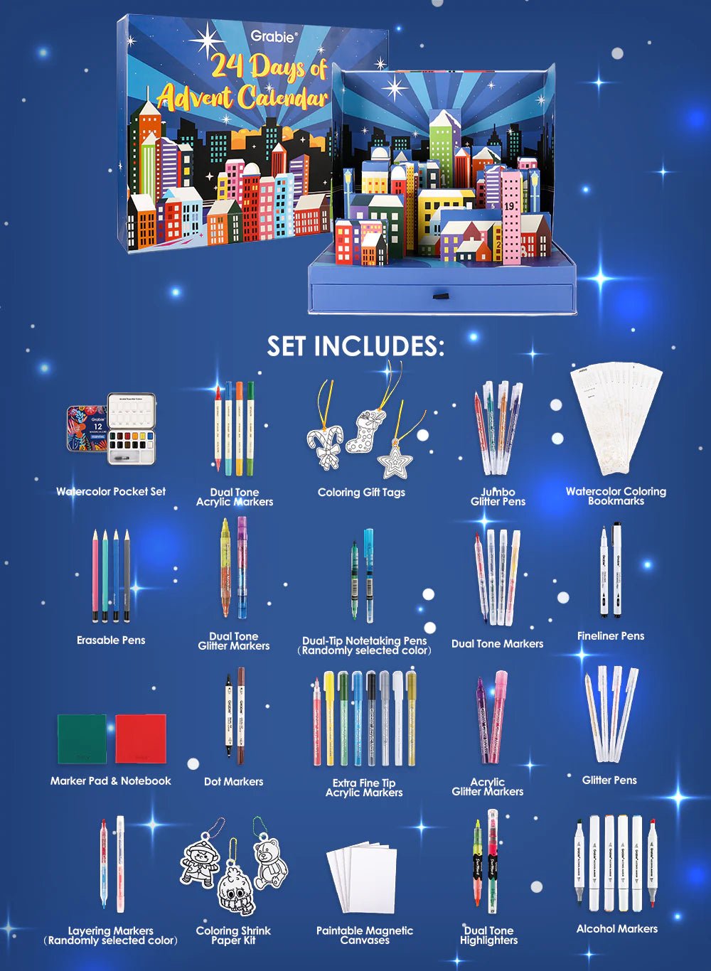 2025 Limited Edition Holiday Advent Calendar - bubblegum market