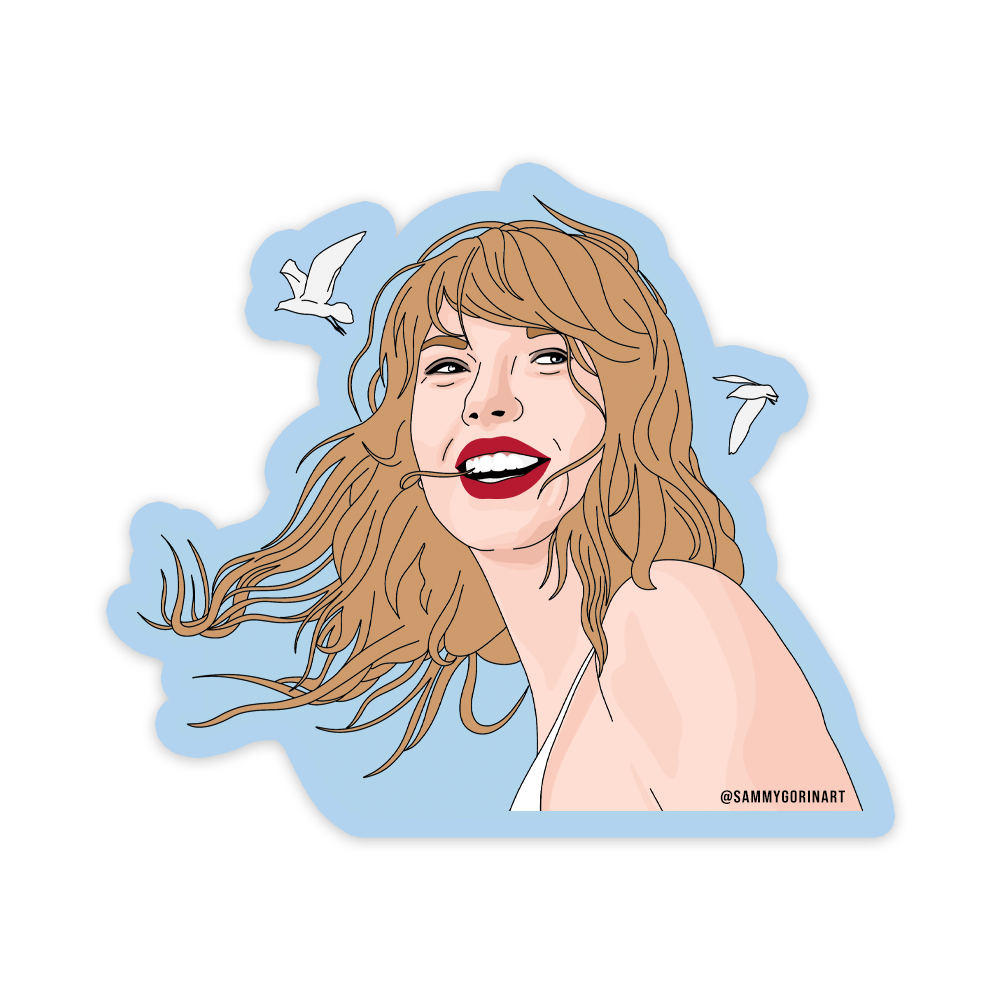 89 Taylor's Version Vinyl Sticker - bubblegum market