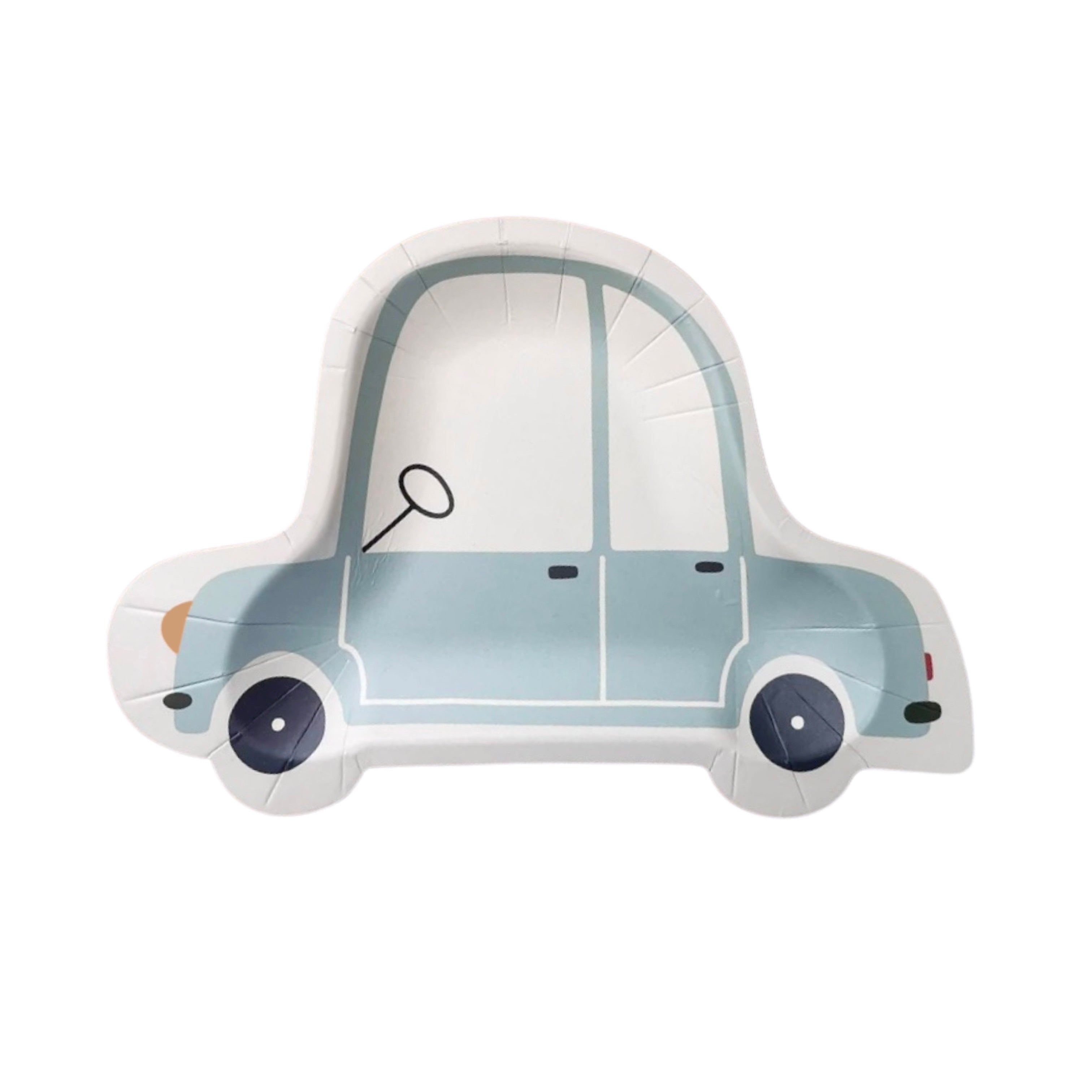 Car-Shaped Paper Party Plates