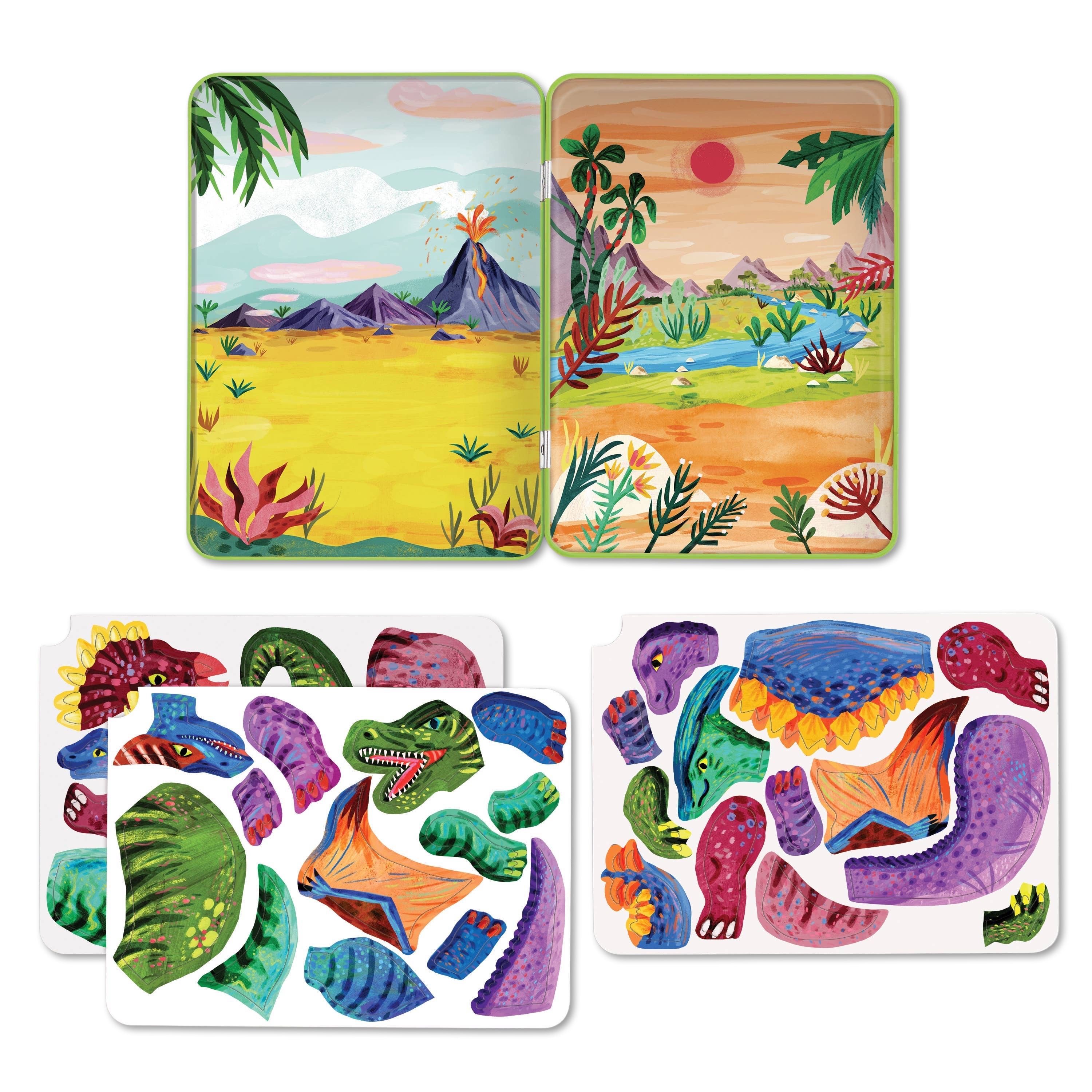 Dino Mix-Up Magnetic Build-It