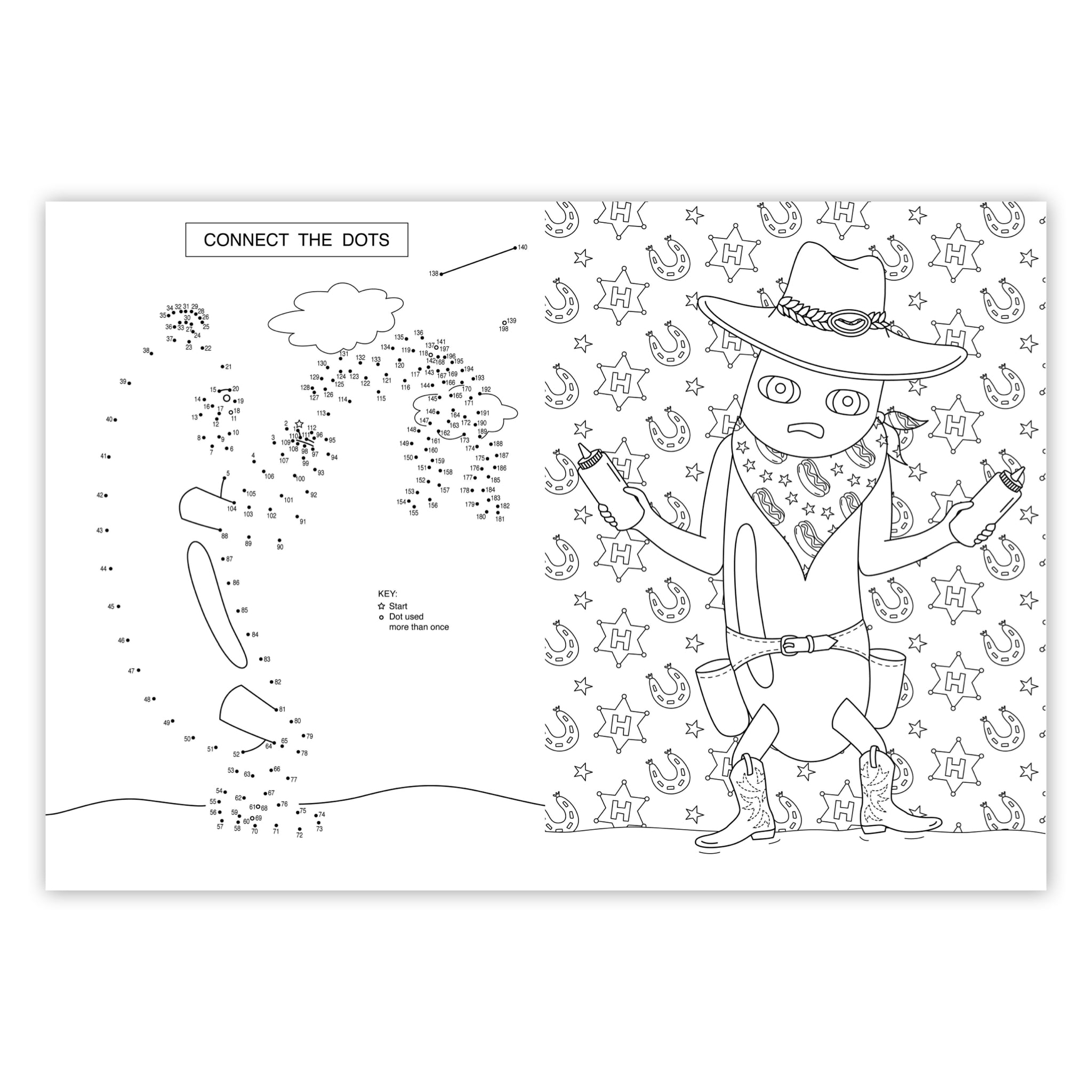 Ultimate Hot Dog Coloring and Activity Book