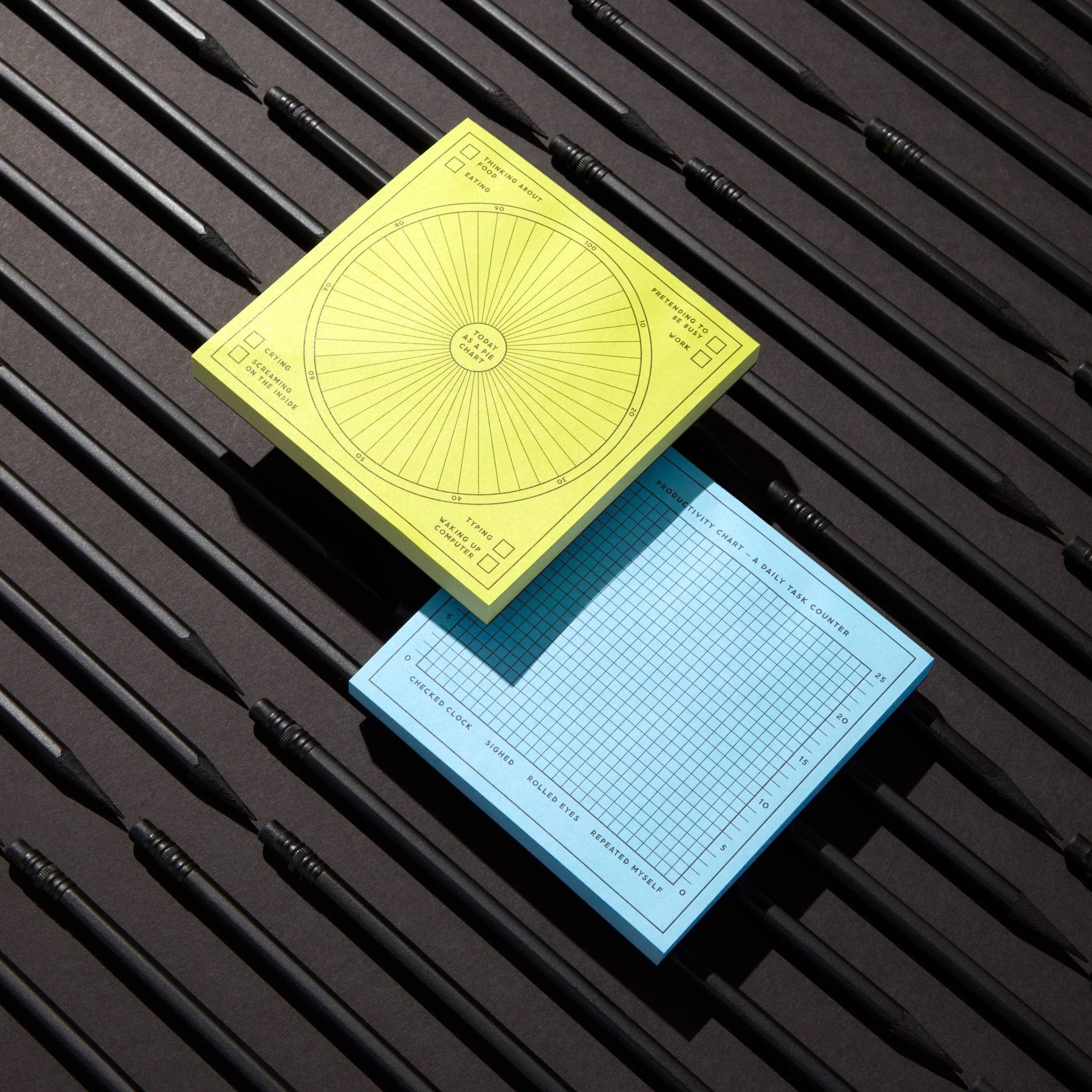 A La Chart Notepad Set - bubblegum market