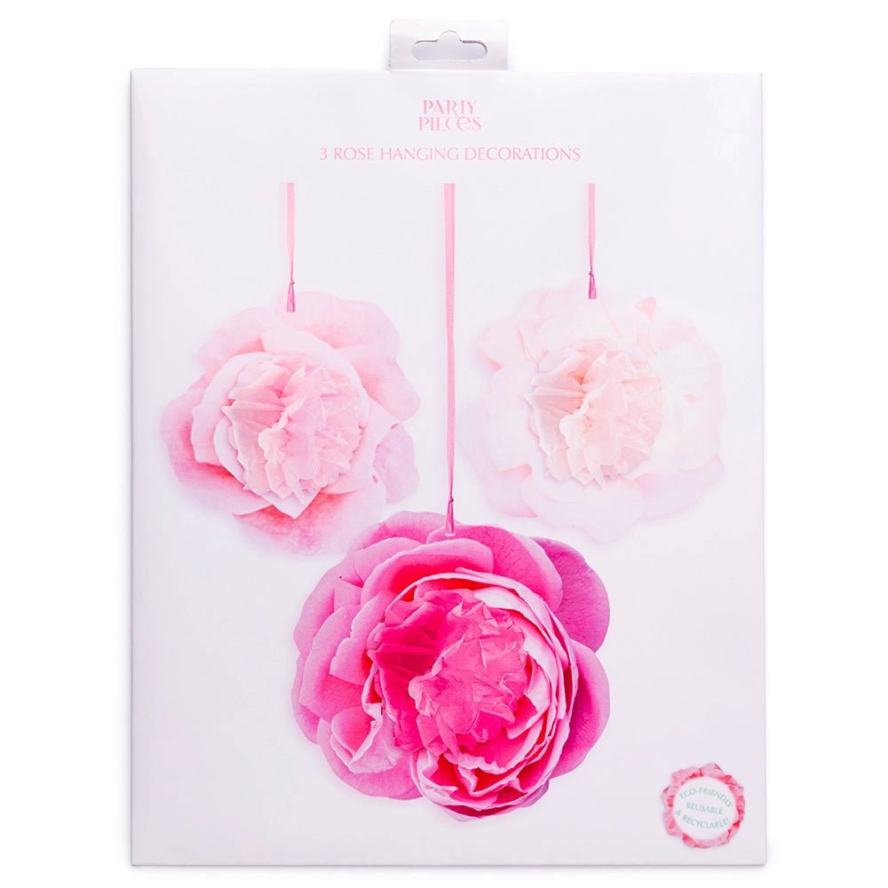 A Very English Rose Hanging Decorations - bubblegum market