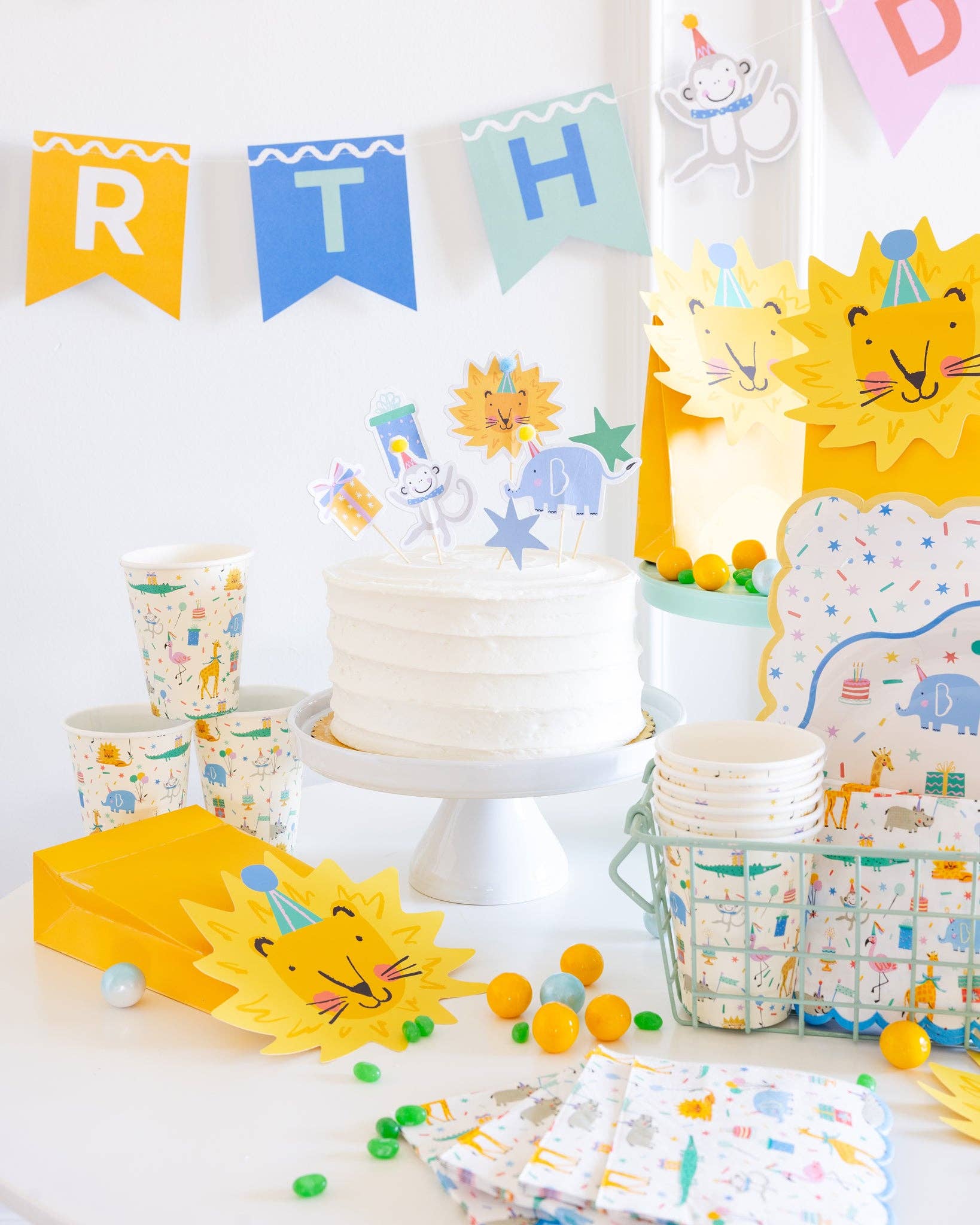 Animal Party Paper Cups