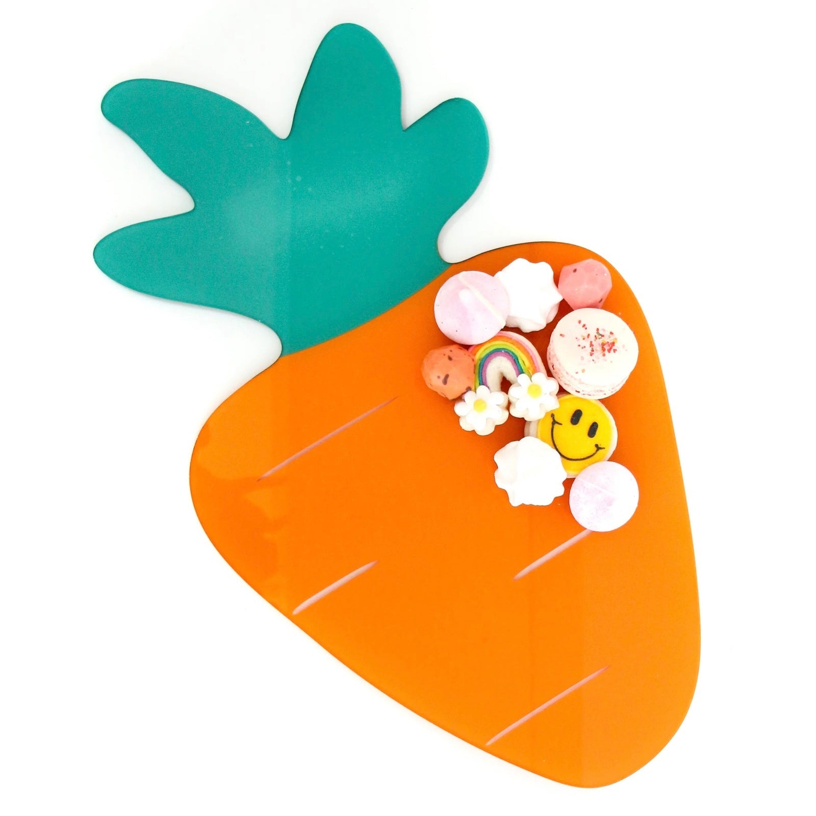 Acrylic Carrot Tray - bubblegum market