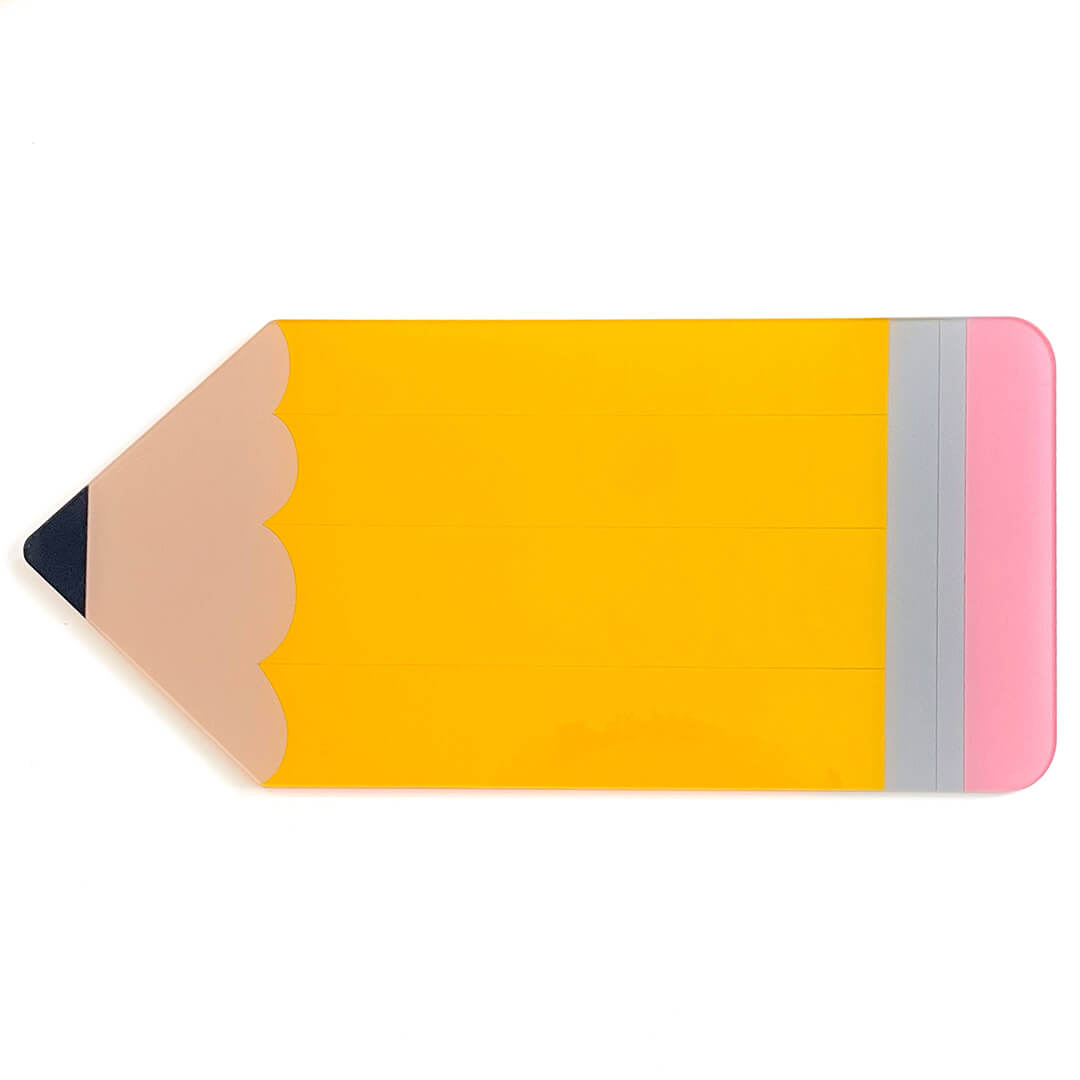 Acrylic Pencil Charcuterie Tray - bubblegum market
