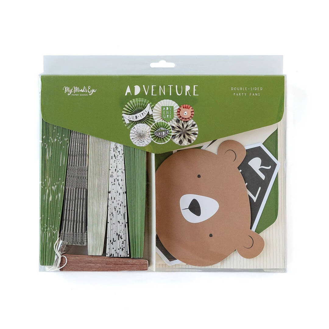 Adventure Party Decorative Fans - bubblegum market