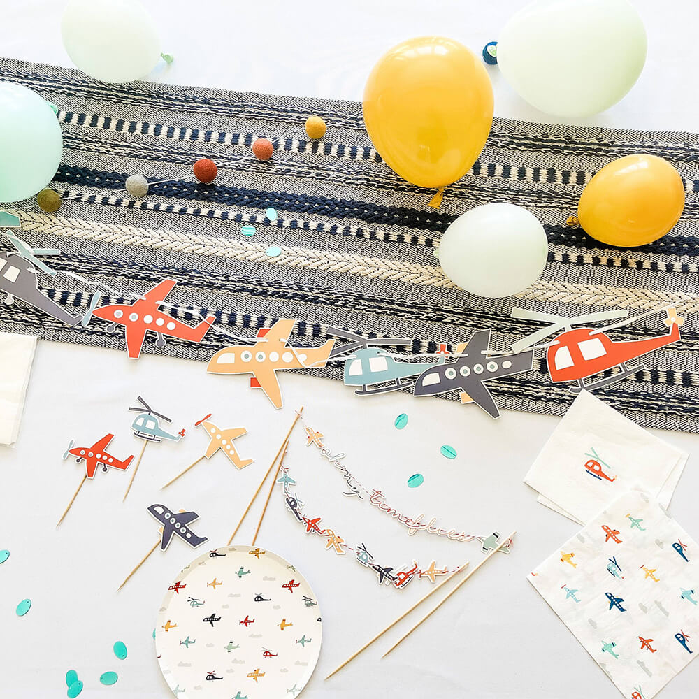 Airplane Party Banner - bubblegum market