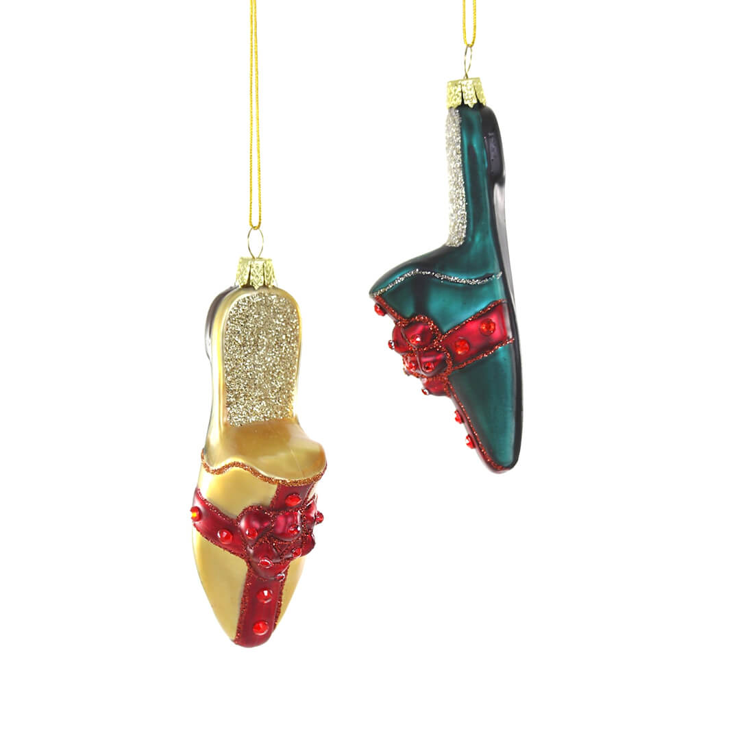 All Wrapped Up Slippers Ornament 3.5" - bubblegum market