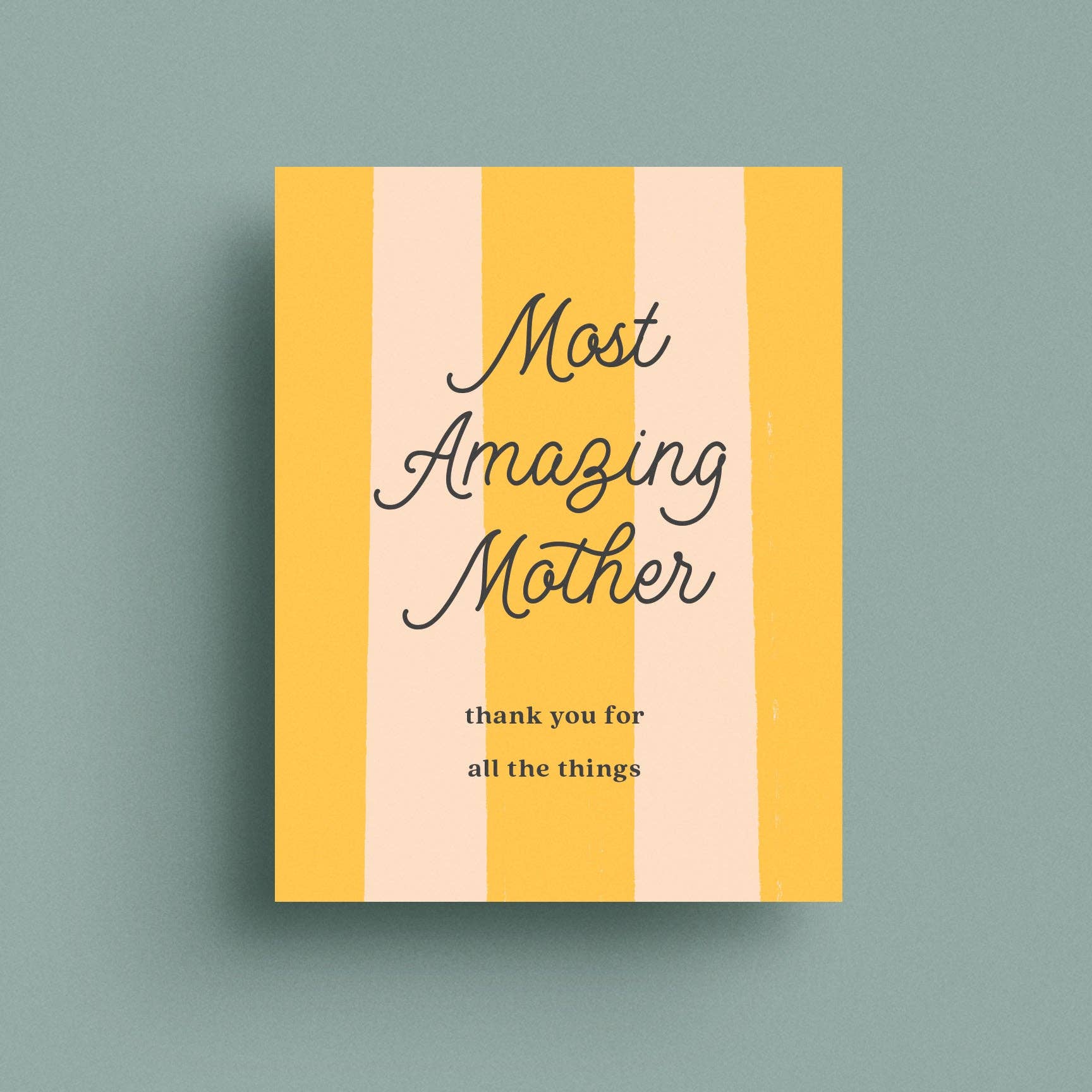 Amazing Mother Greeting Card - bubblegum market