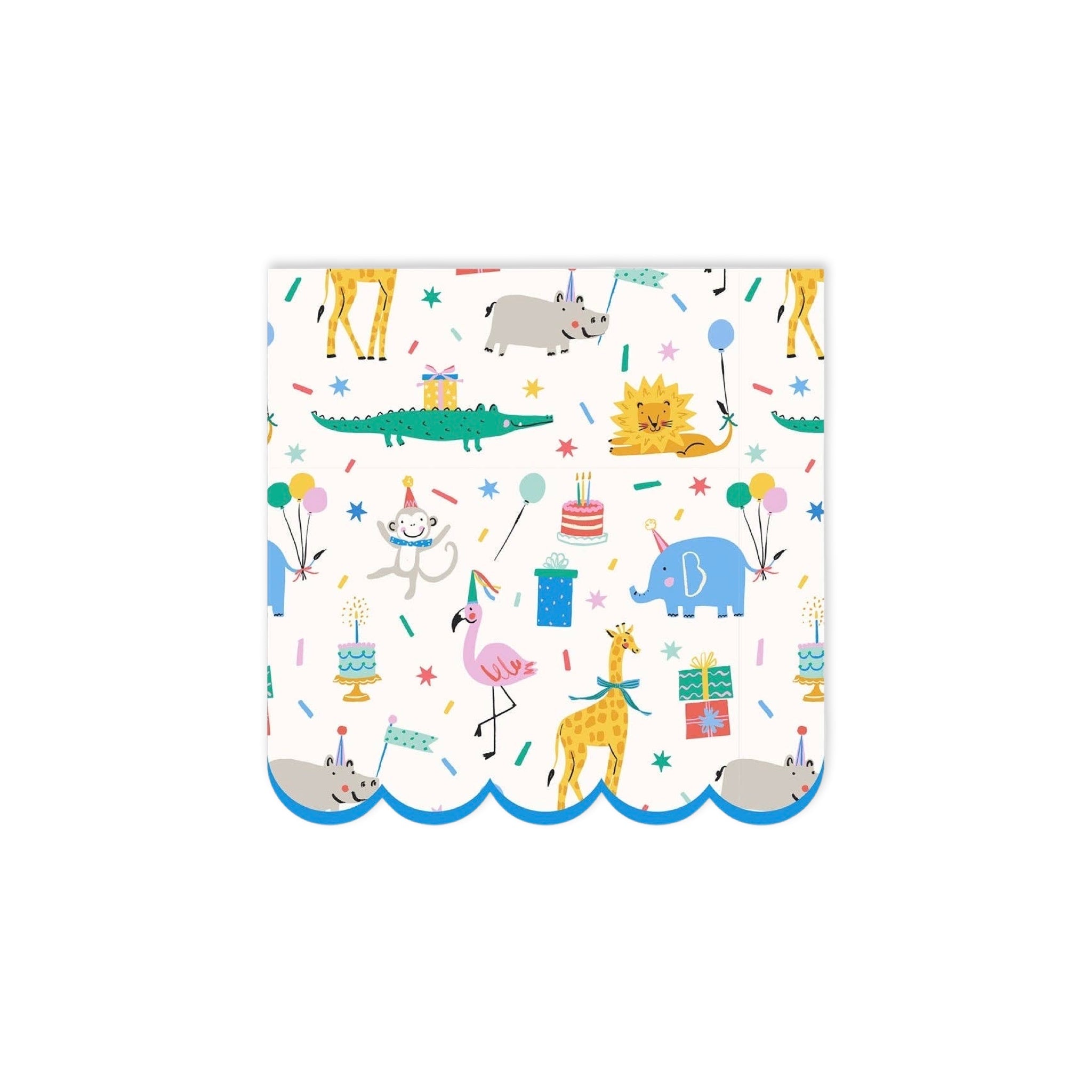 Animal Party Cockail Napkin - bubblegum market