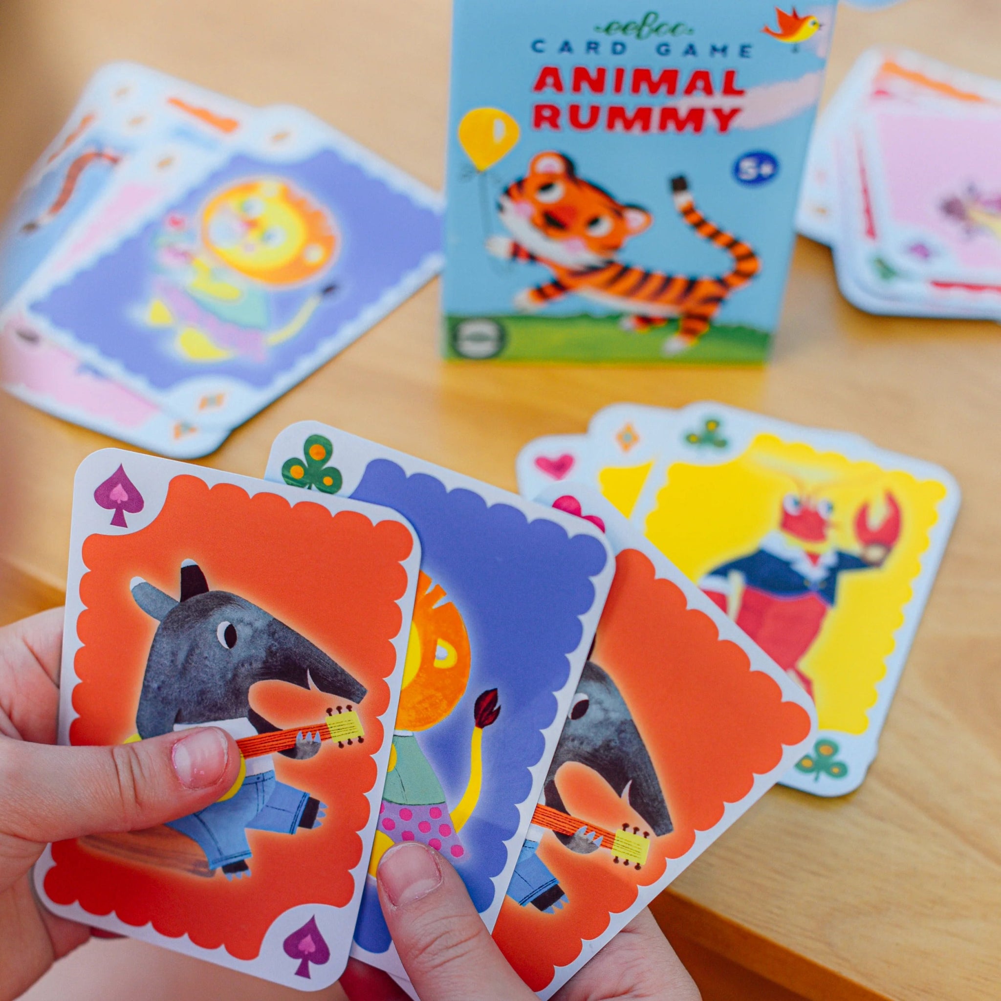 Animal Rummy Playing Cards - bubblegum market
