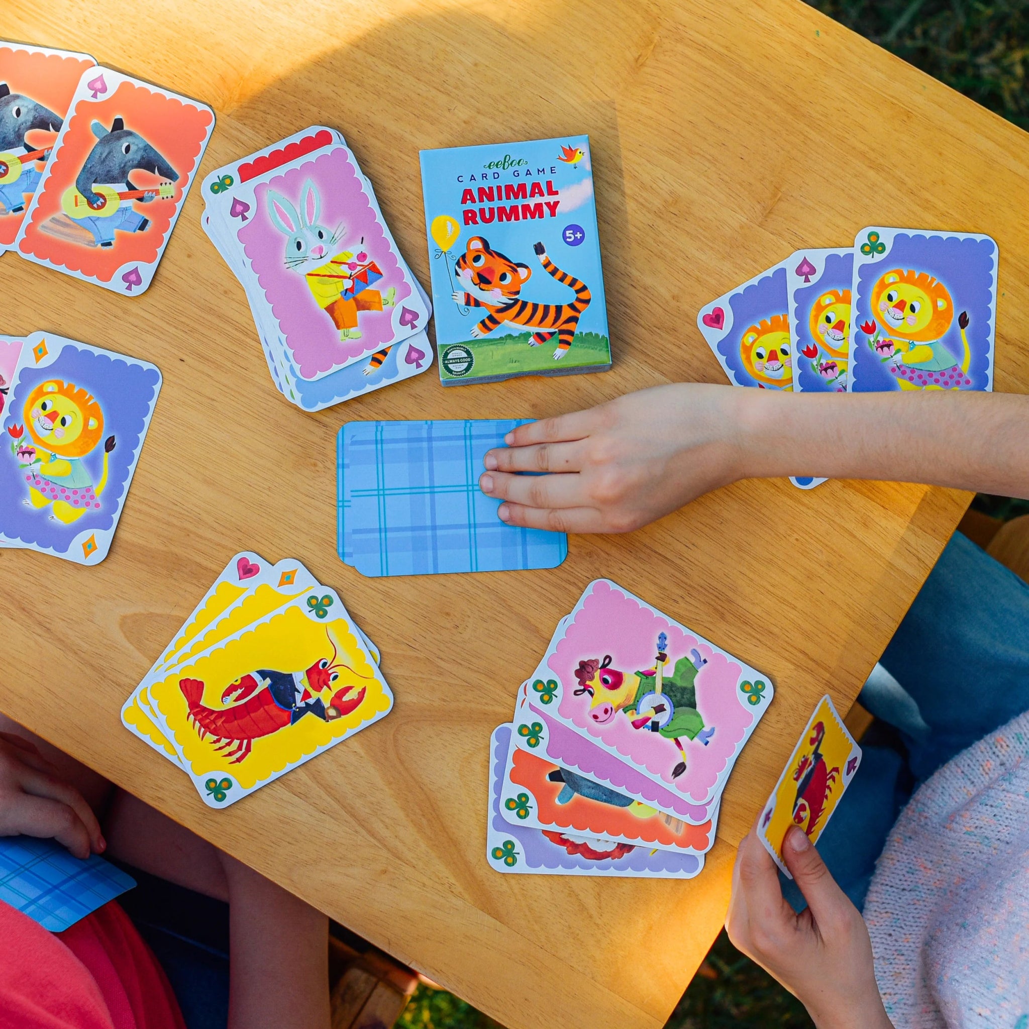 Animal Rummy Playing Cards - bubblegum market