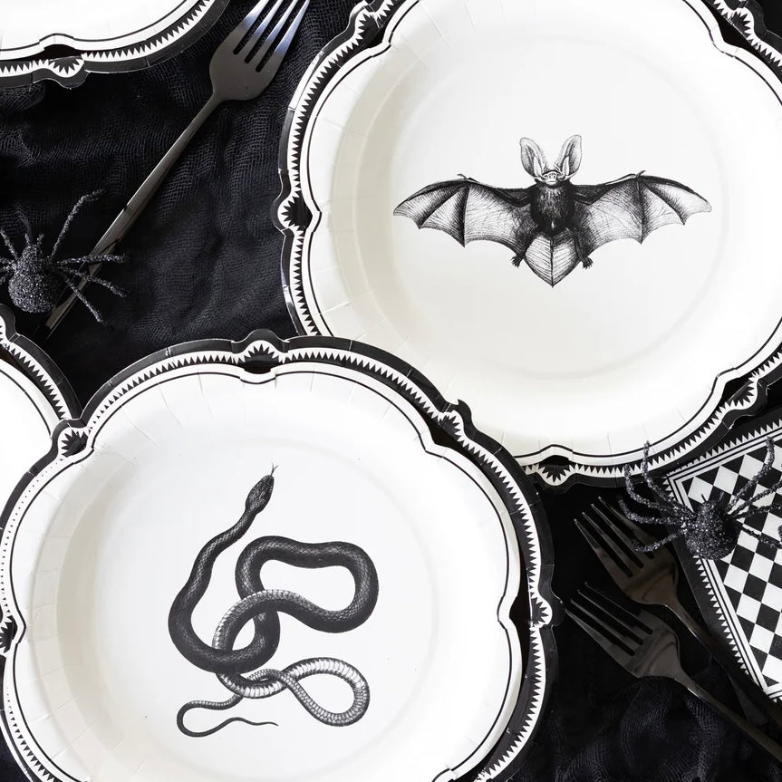 Apothecary Paper Plate Set 8" - bubblegum market
