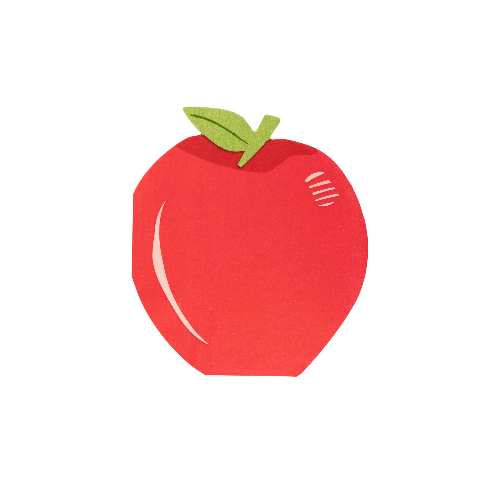 Apple Shaped Napkins - bubblegum market