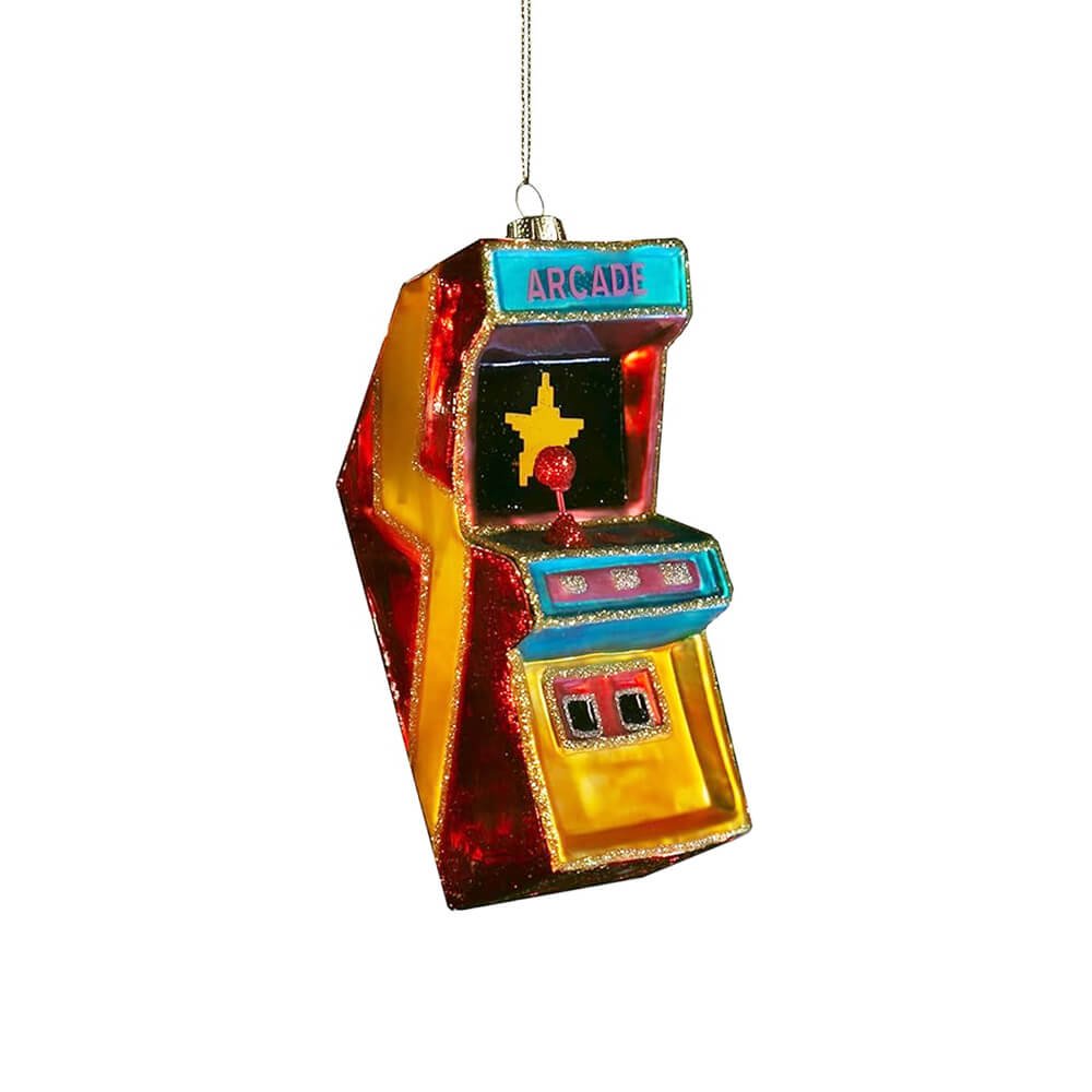 Arcade Game Glass Ornament 5.5" - bubblegum market