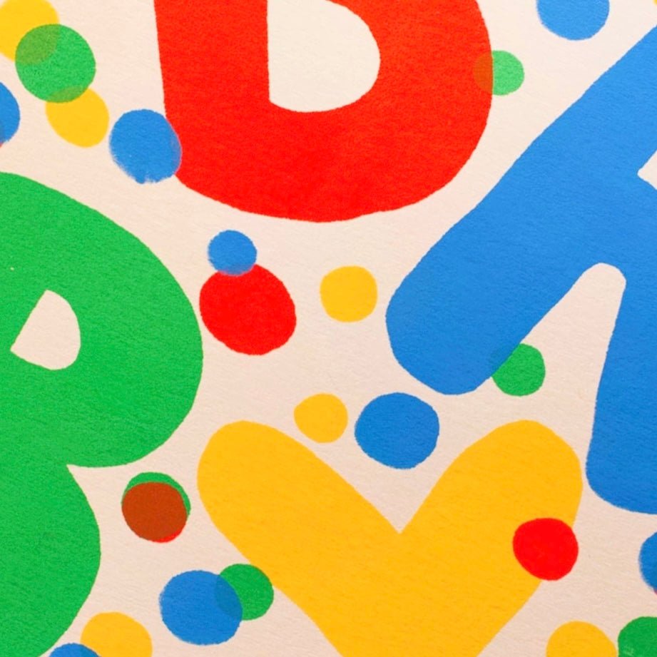 BABY DOTS GREETING CARD - bubblegum market