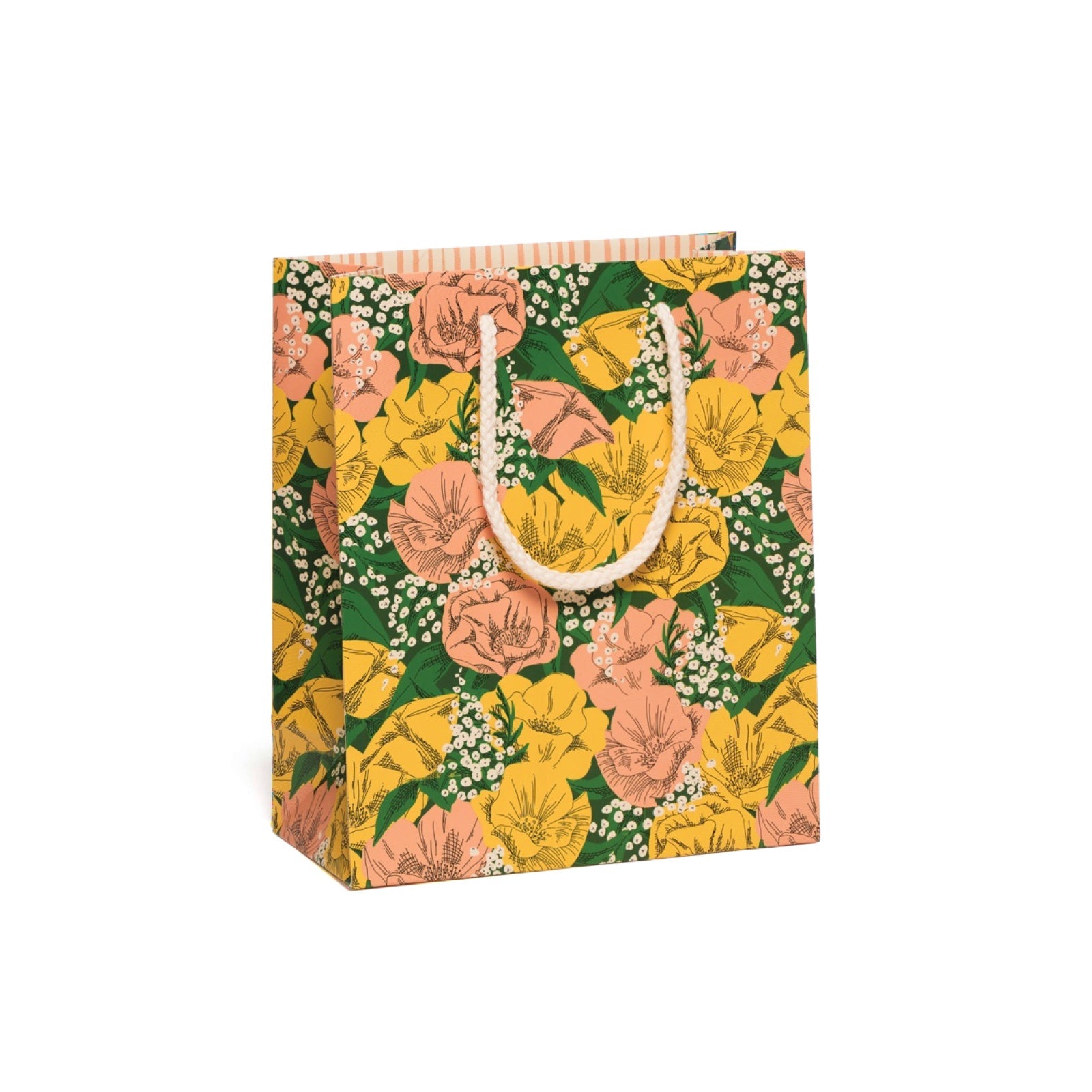 Baby's Breath Medium Gift Bag - bubblegum market