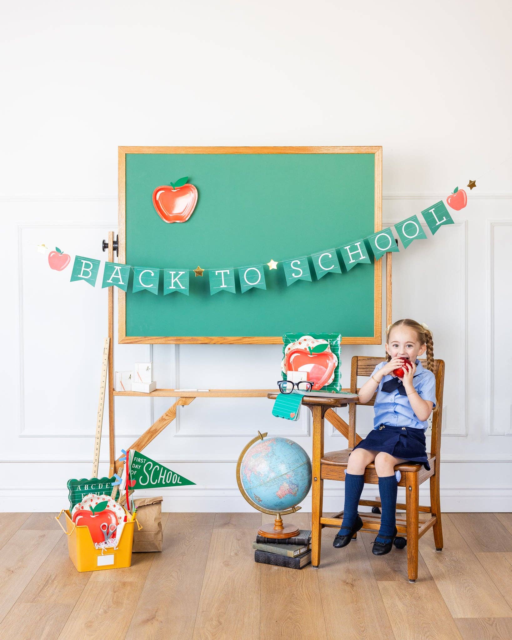 Back to School Banner - bubblegum market