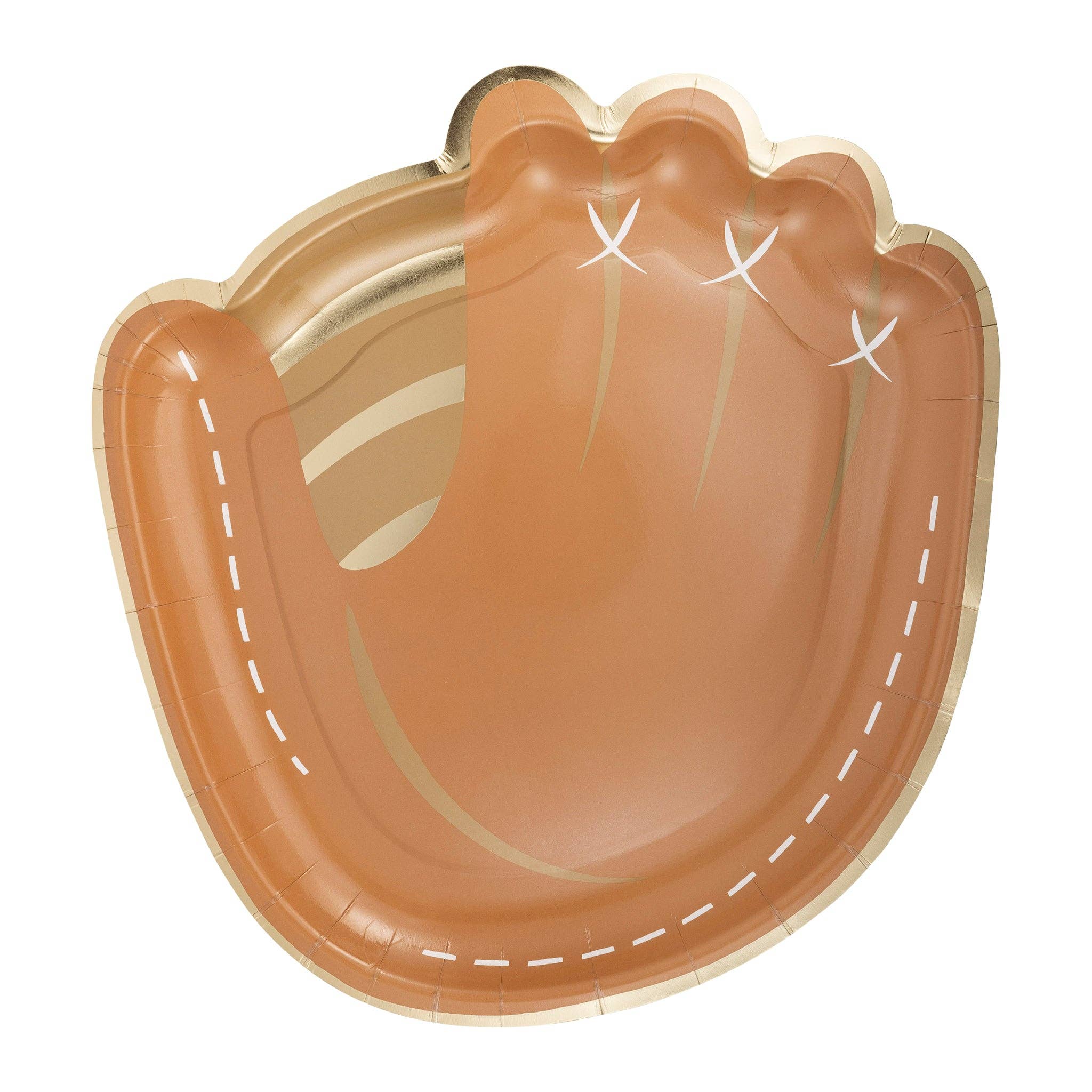 Baseball Mitt Paper Plates 11.5" - bubblegum market