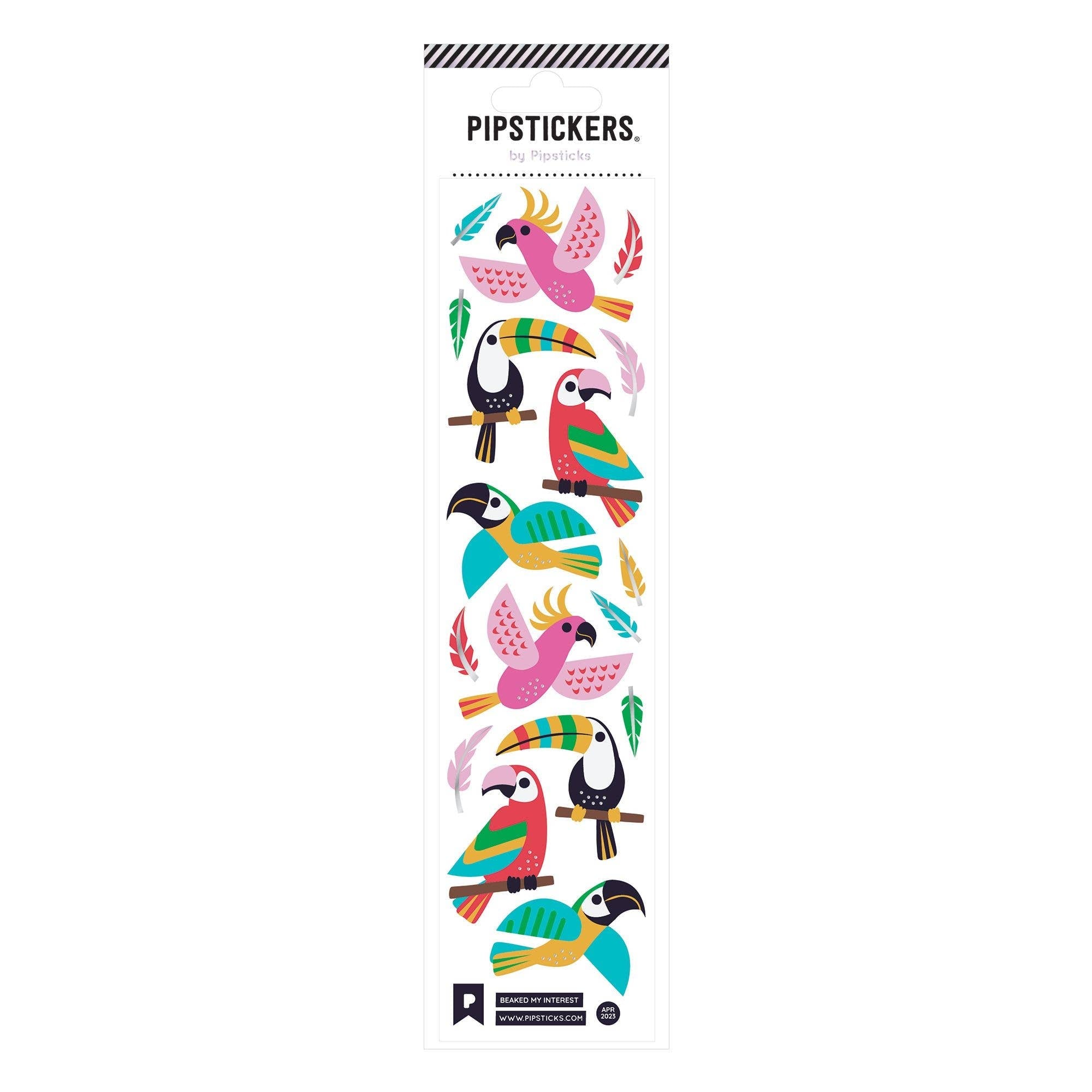 Beaked My Interest Stickers - bubblegum market