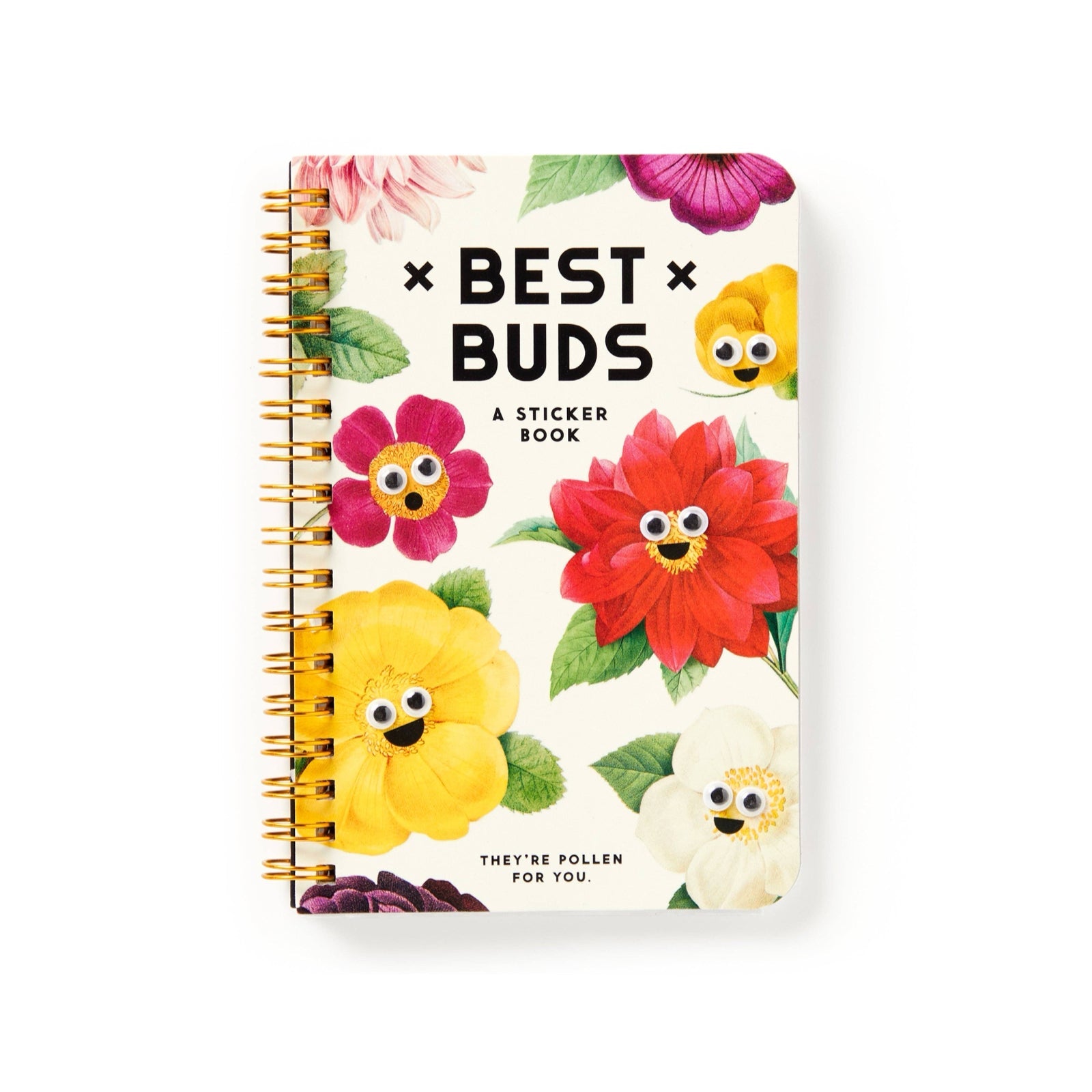 Best Buds Googly Eyes Sticker Book - bubblegum market