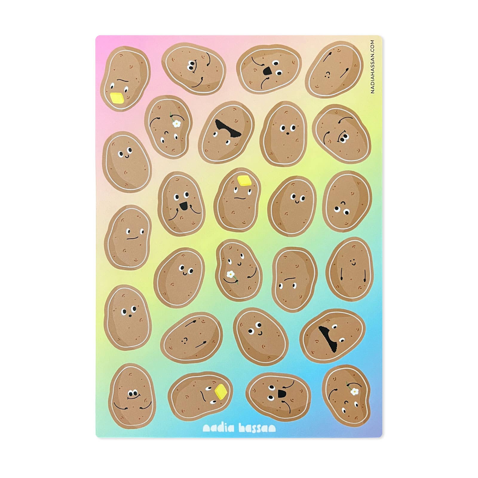 Best Spuds Vinyl Sticker Sheet - bubblegum market