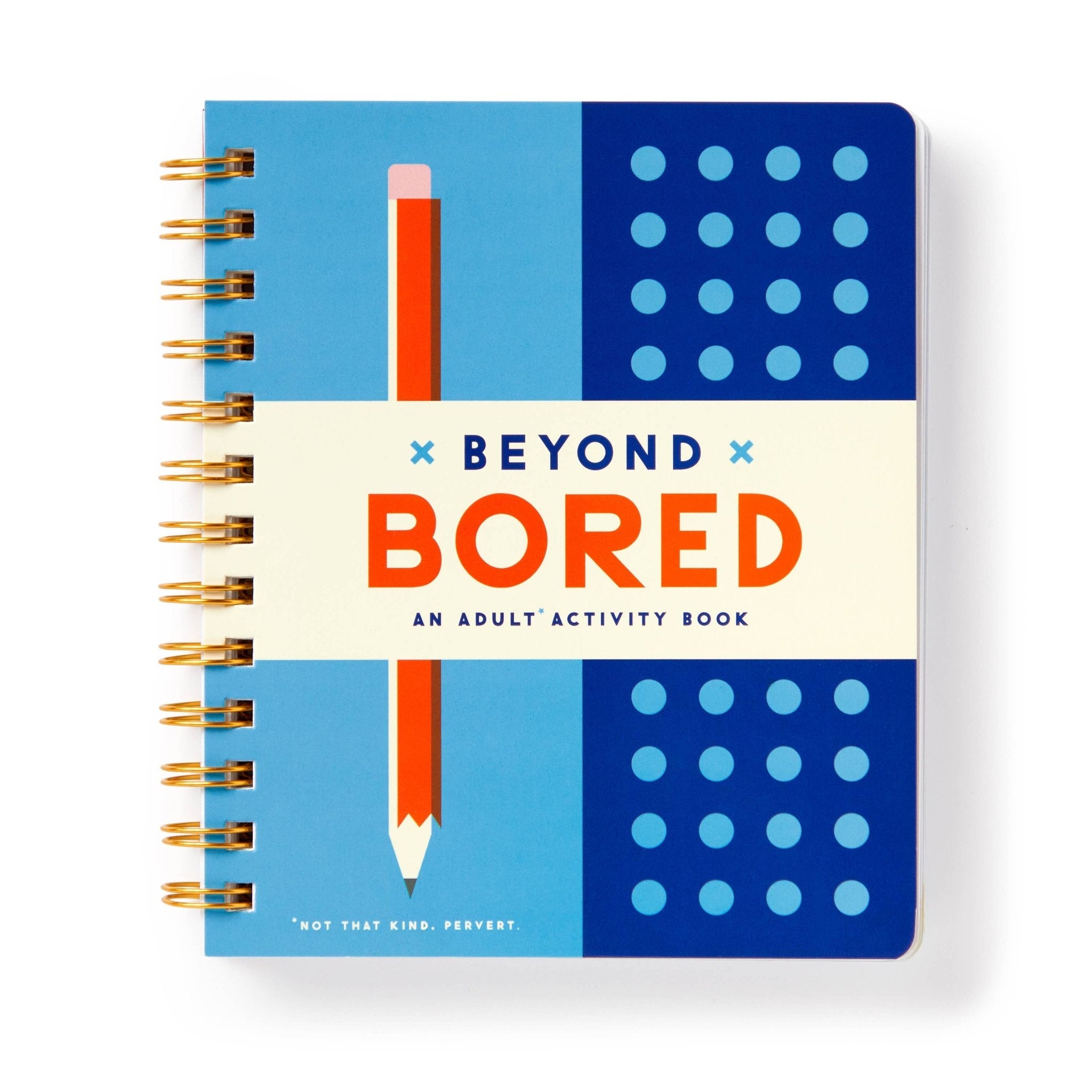 BEYOND BORED Adult Activity Book - bubblegum market