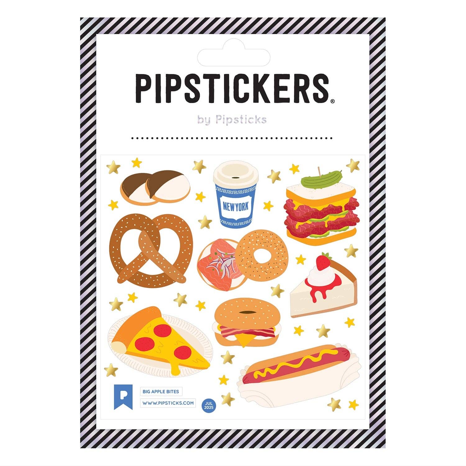 Big Apple Bites Stickers - bubblegum market