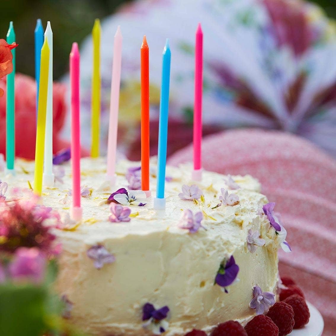 Birthday Brights Rainbow Candles - bubblegum market