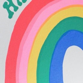 BIRTHDAY RAINBOW GREETING CARD - bubblegum market
