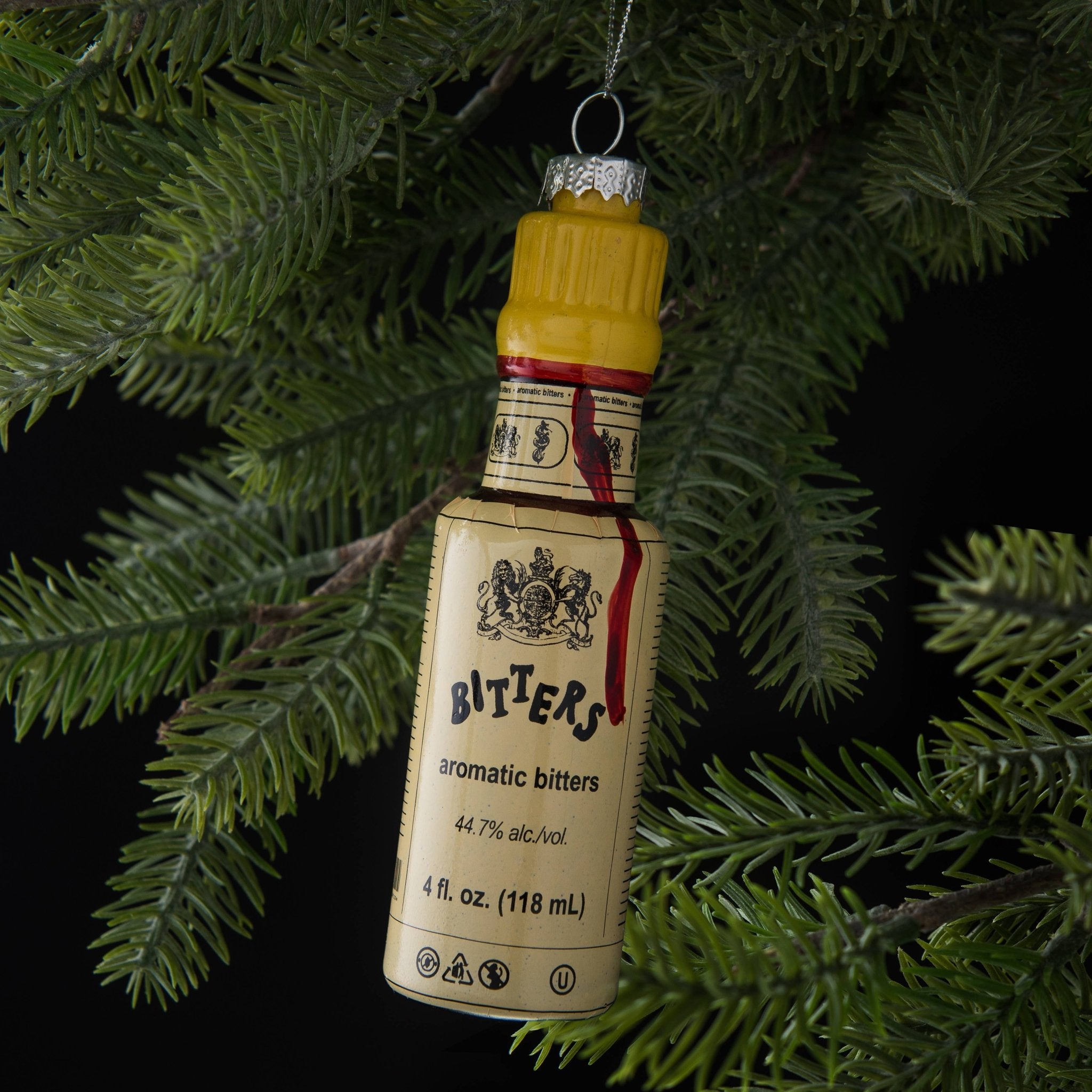 Bitters Bottle Ornament 5.75" - bubblegum market
