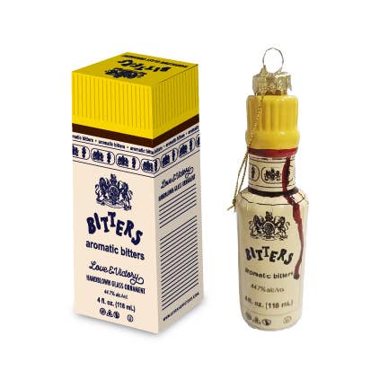 Bitters Bottle Ornament 5.75" - bubblegum market