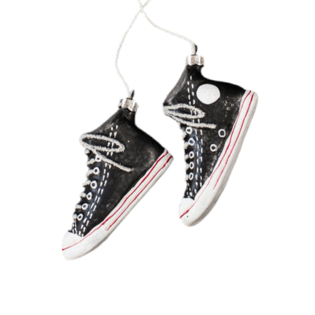 Black High Top Ornament 3" - bubblegum market