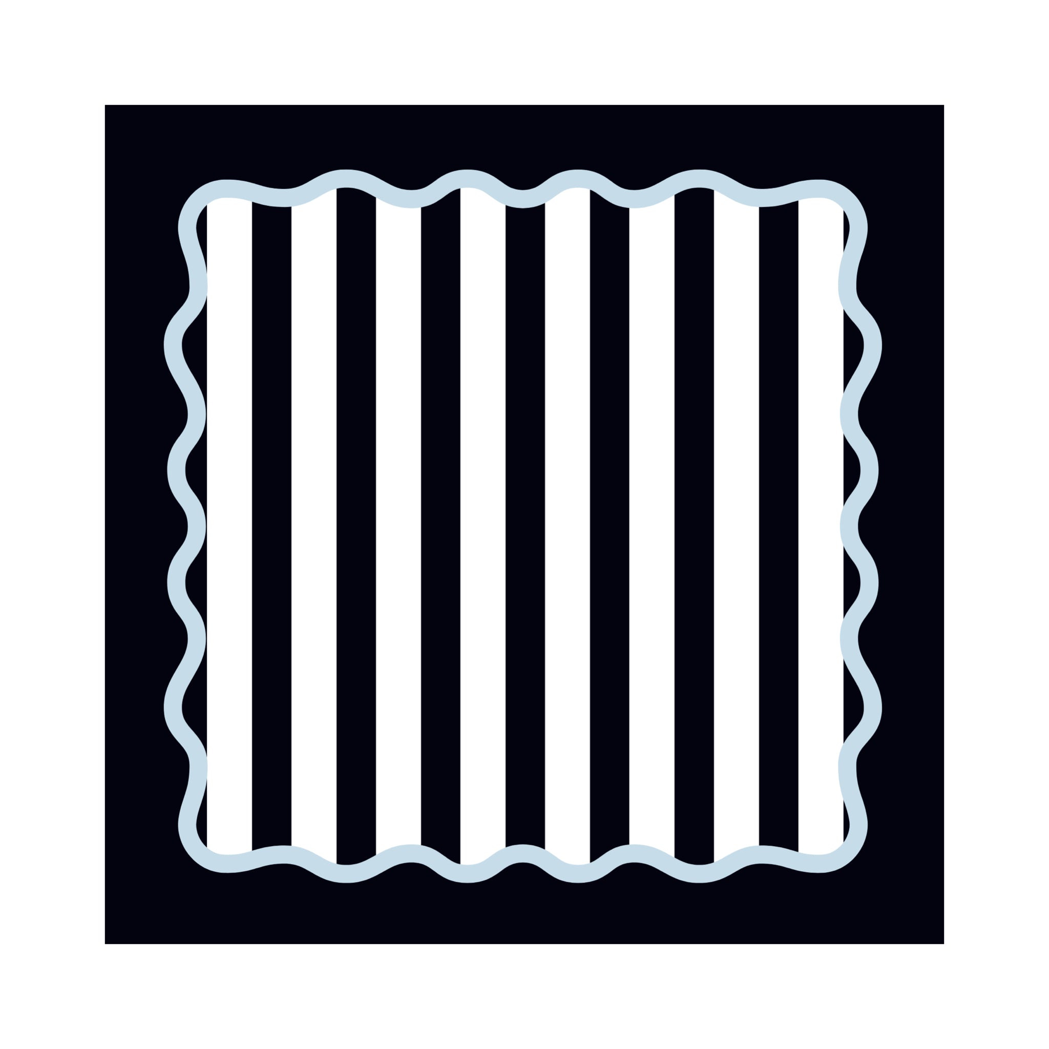 Black & White Paper Placemats - bubblegum market