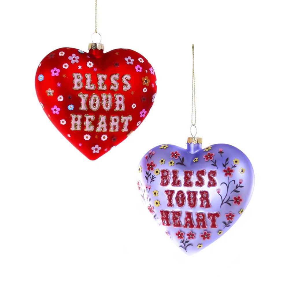 Bless Your Heart Ornament 4" - bubblegum market