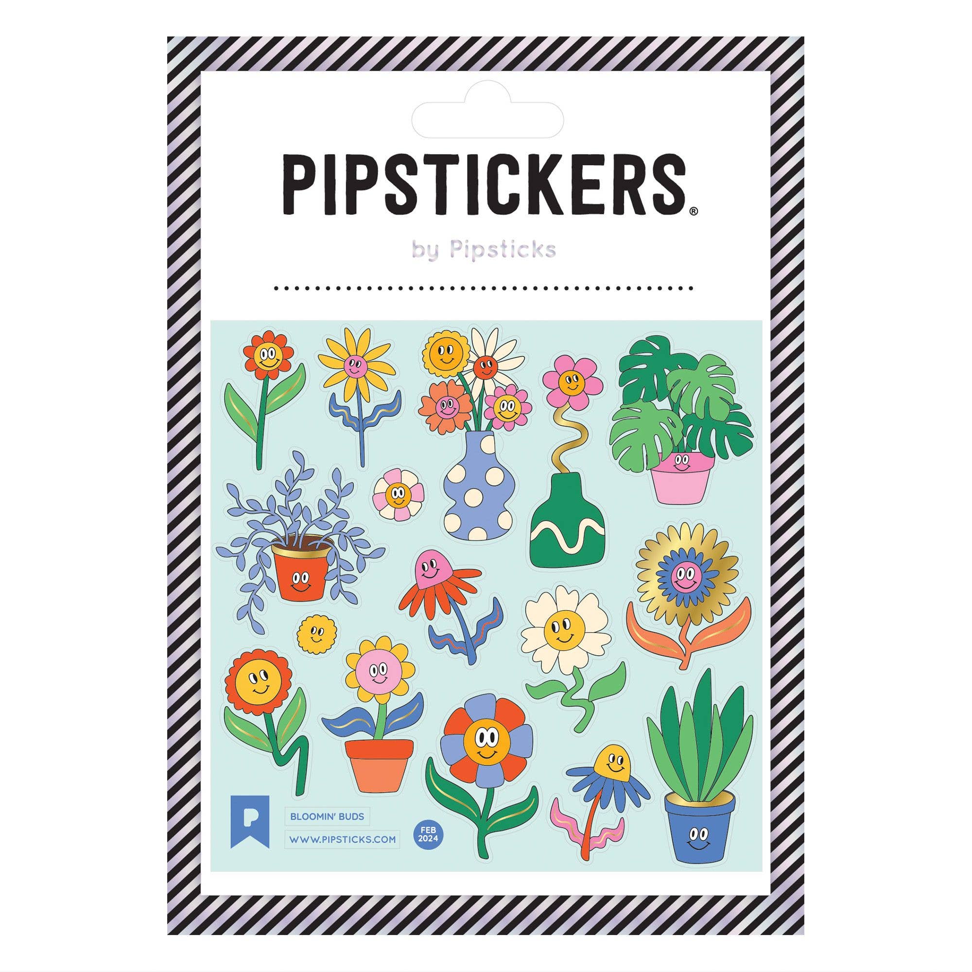 Bloomin' Buds Stickers - bubblegum market