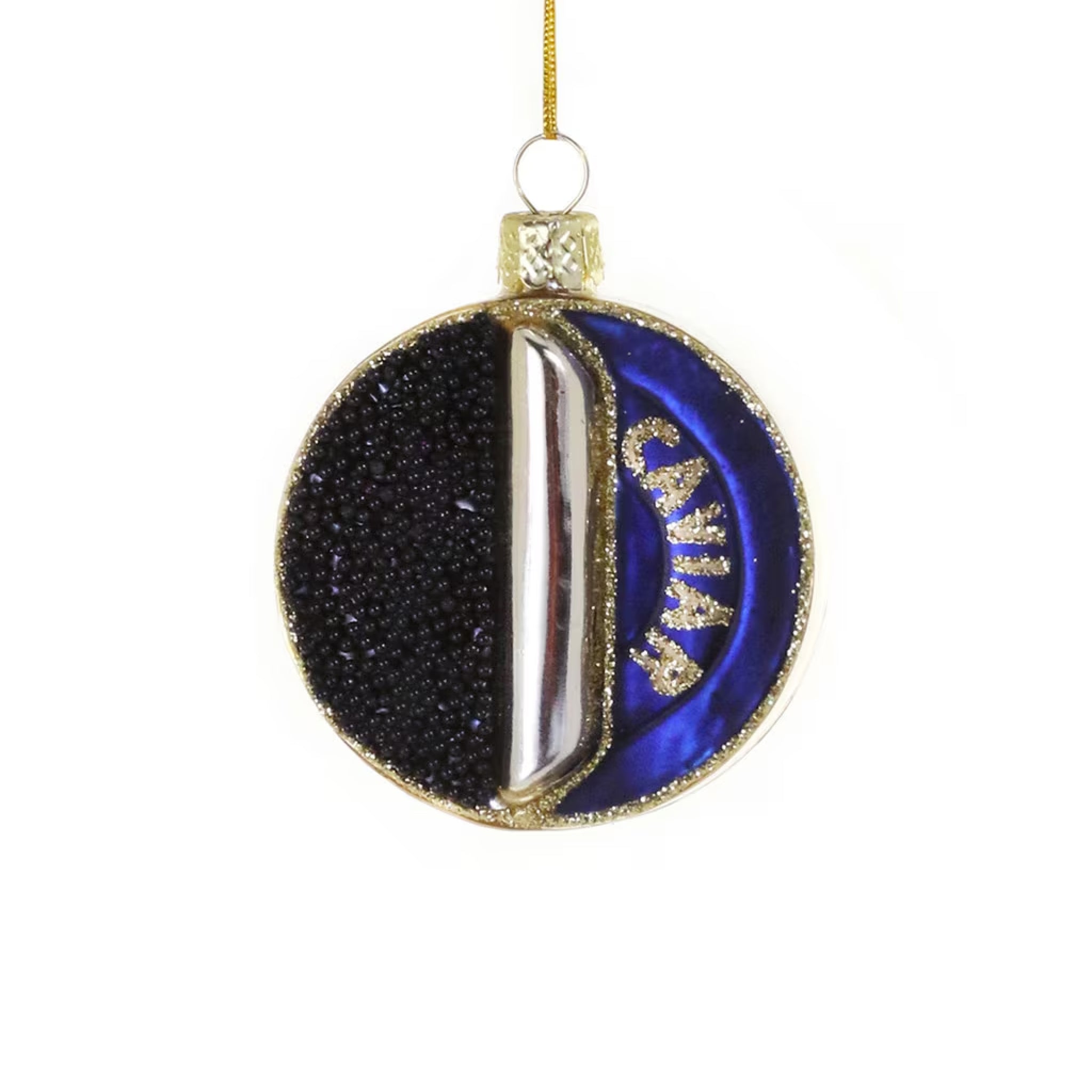 Blue Caviar Tin Ornament 2.25" - bubblegum market