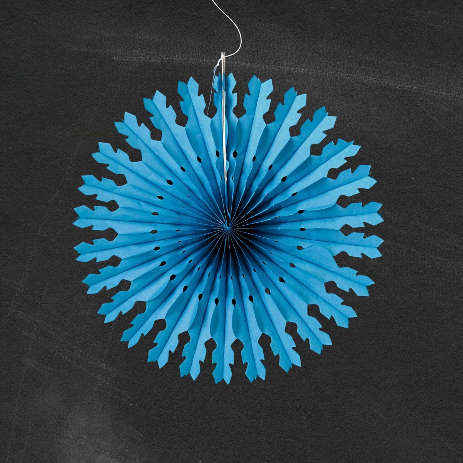 Blue Paper Fan 12" - bubblegum market