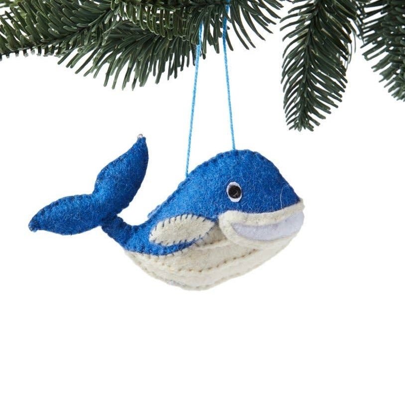 Blue Whale Ornament - bubblegum market