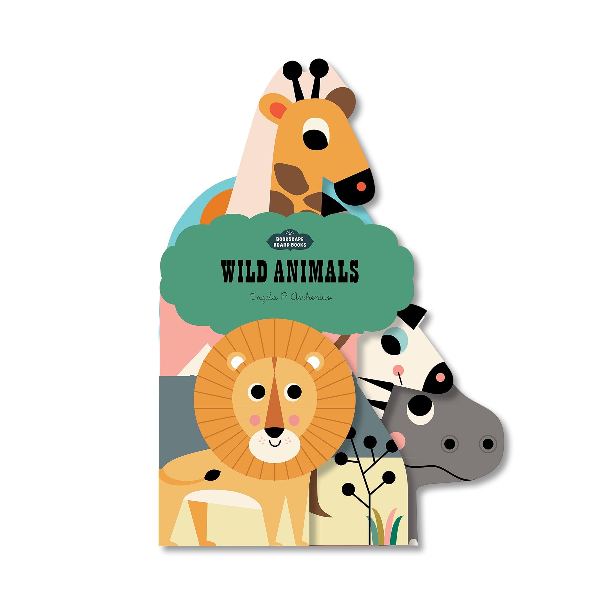 Bookscape Board Books: Wild Animals - bubblegum market