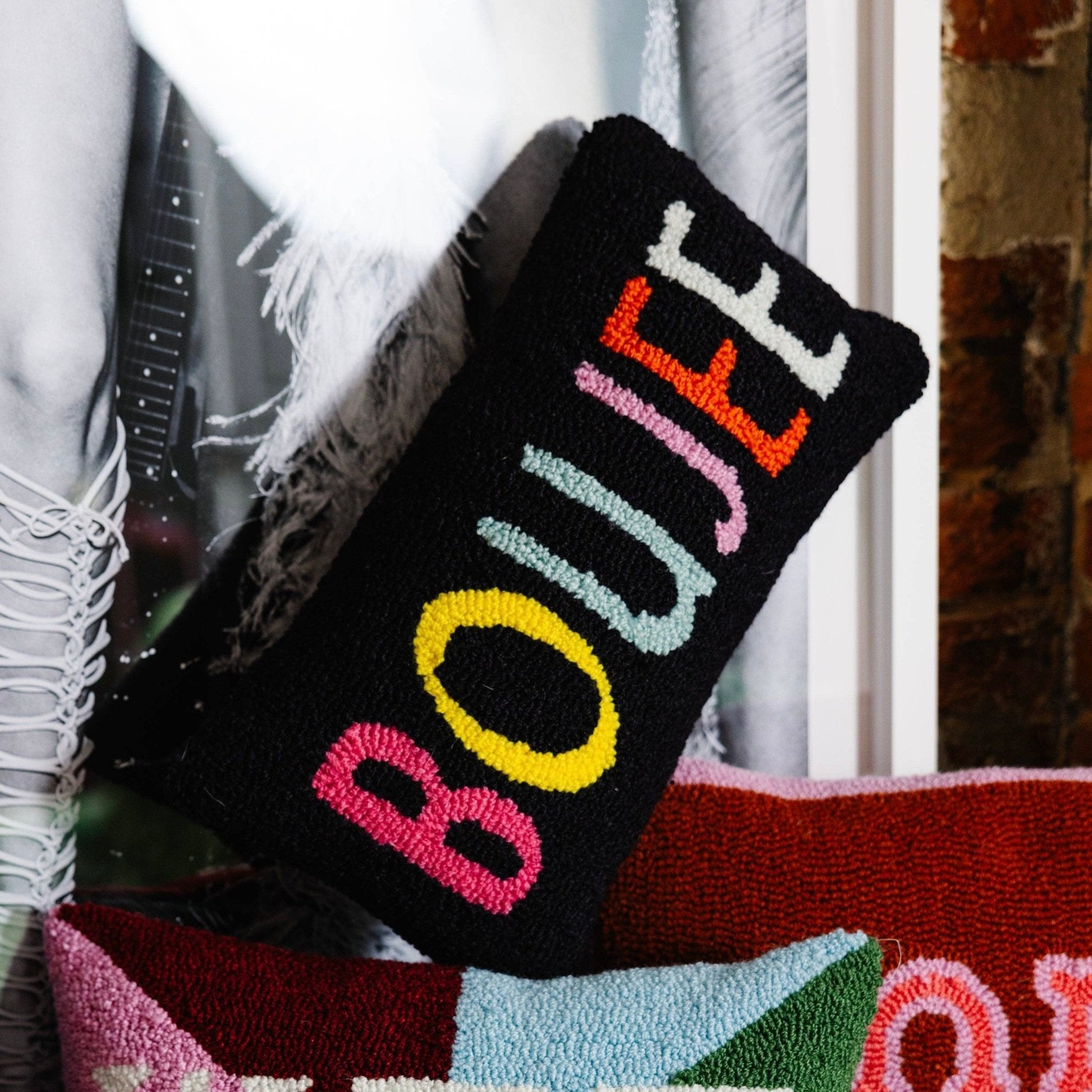 BOUJEE Hook Pillow - bubblegum market