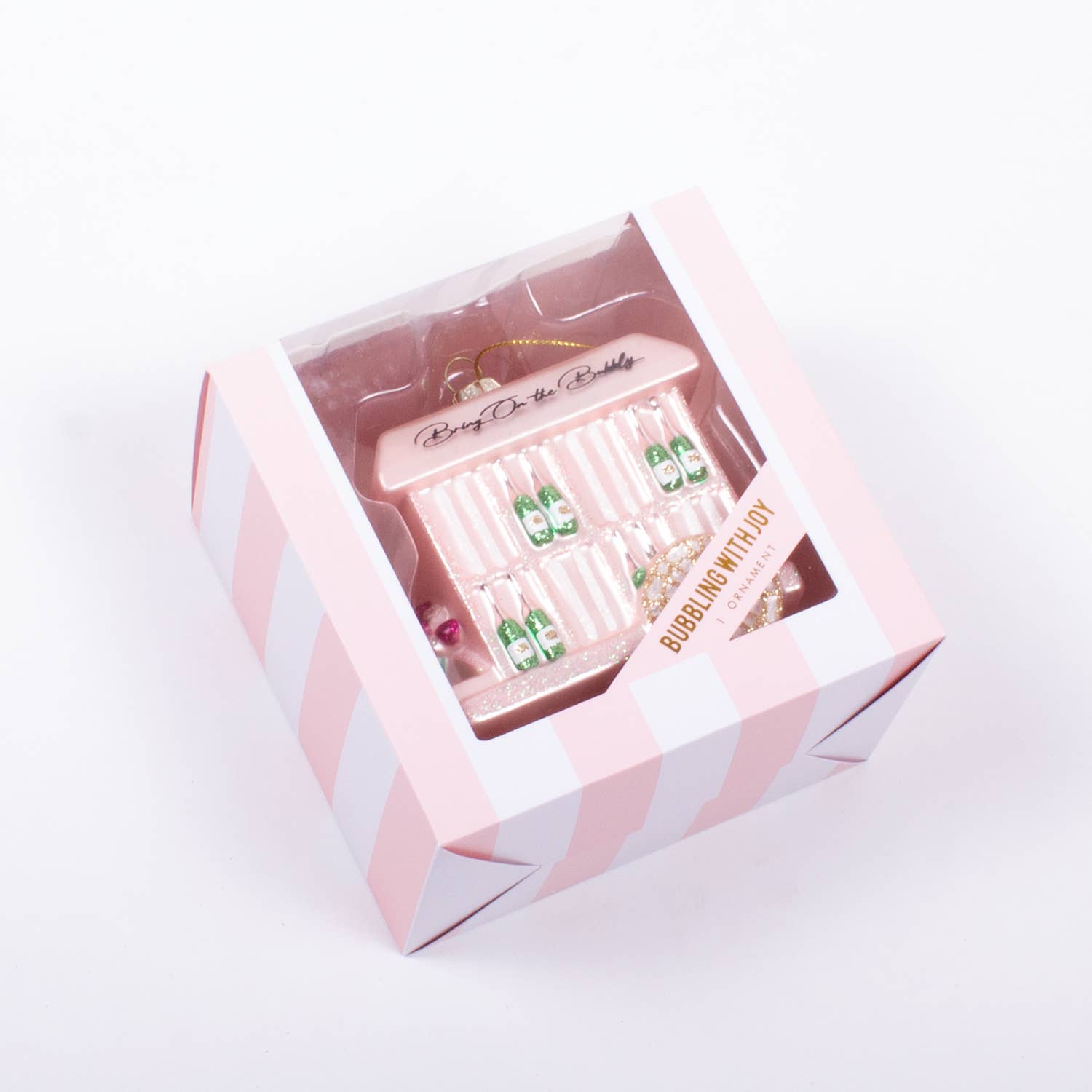 Bubbly Cart Glass Ornament 3.75" - bubblegum market