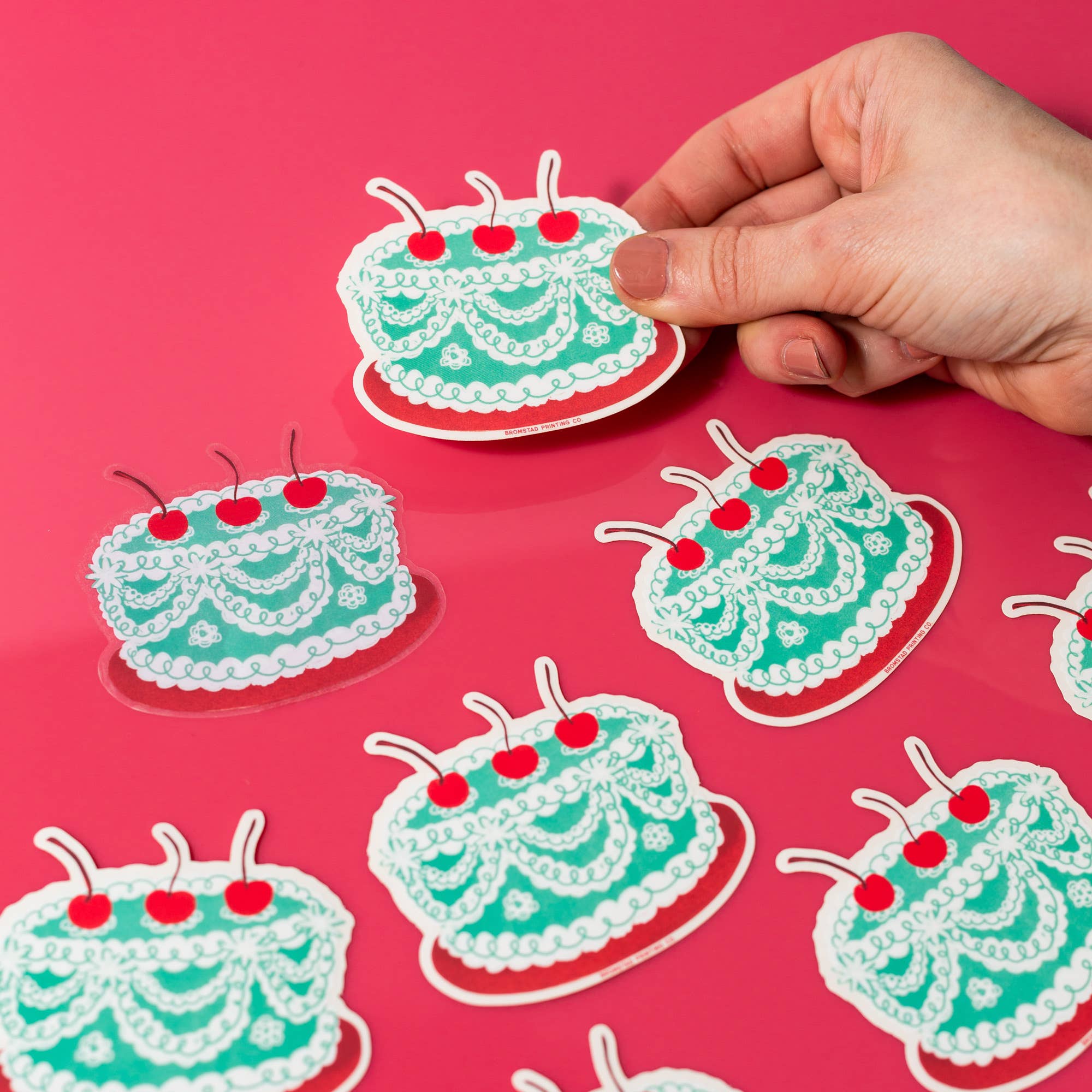 Cake Clear Sticker - bubblegum market