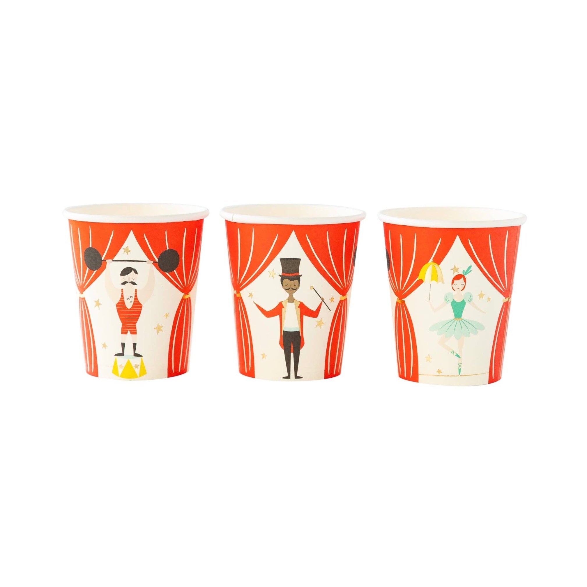 Carnival Party Cups - bubblegum market