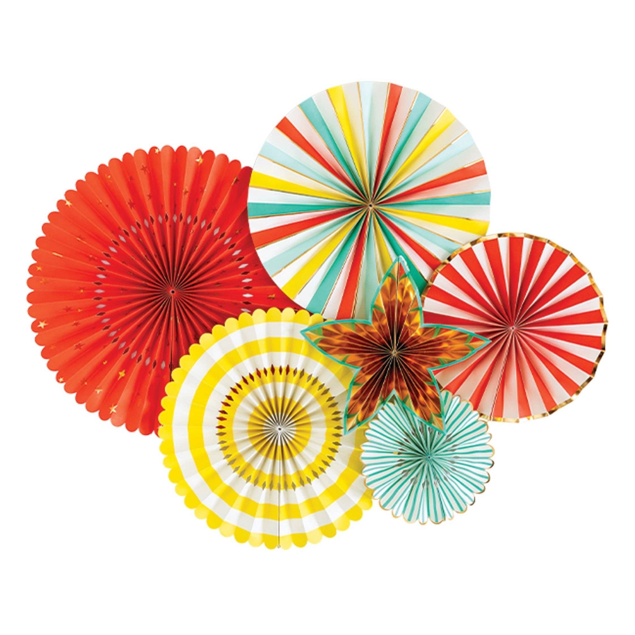 Carnival Party Fans - bubblegum market