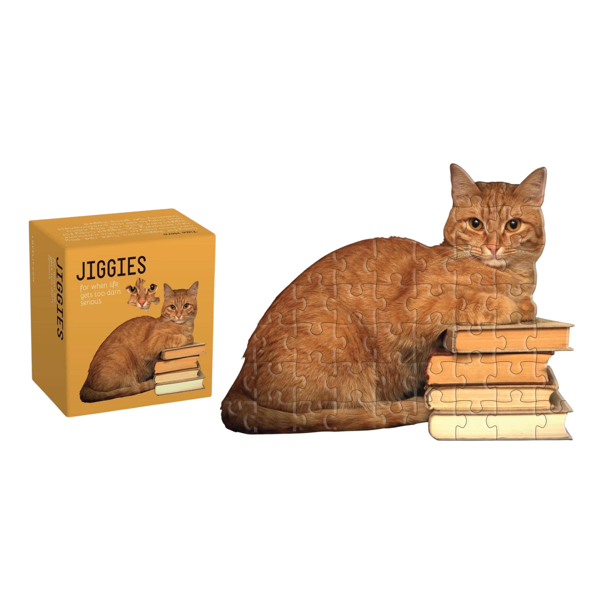 Cat Reader 81 - Piece Jiggie Puzzle - bubblegum market